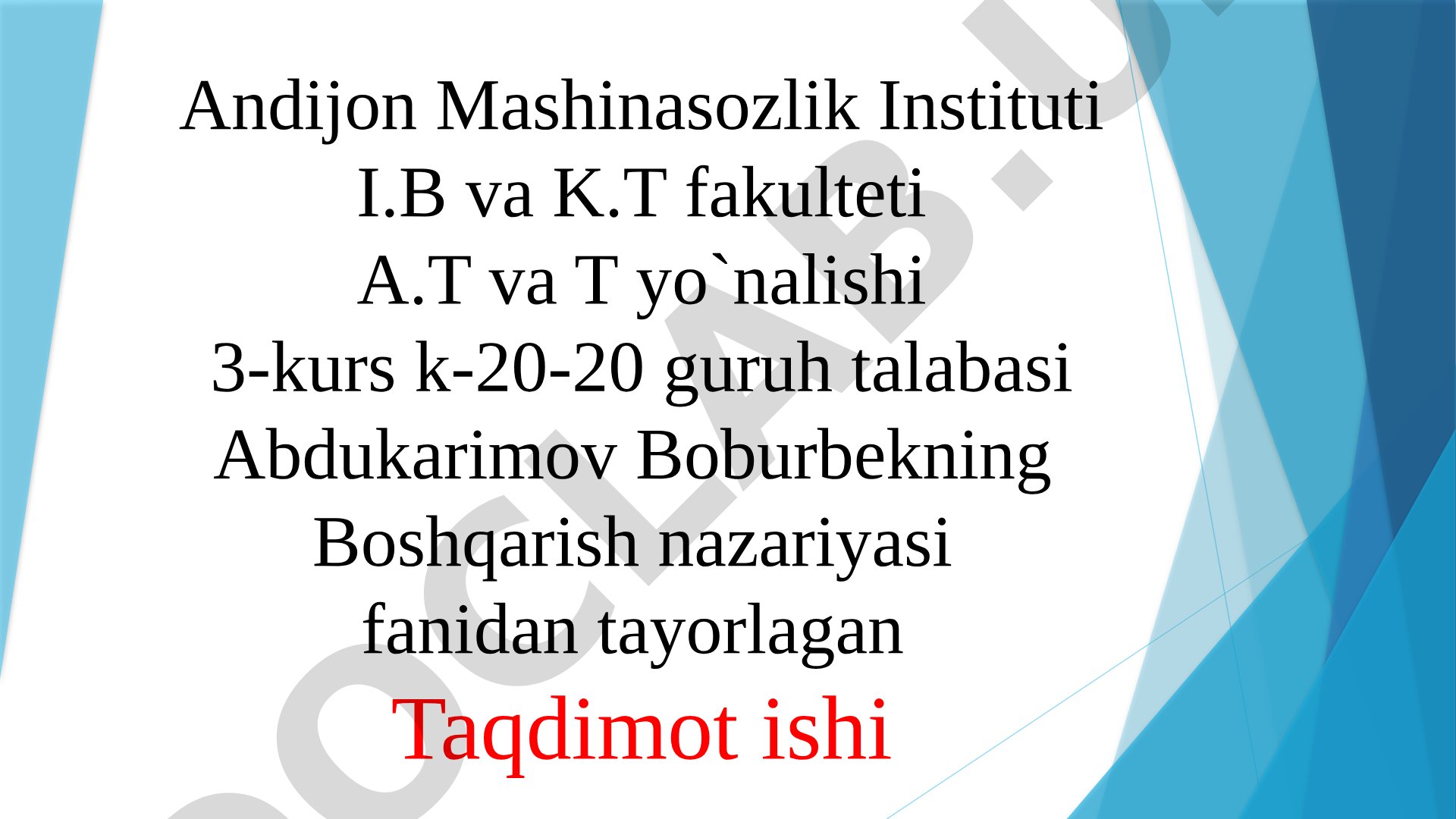 Strategik loyihalarni boshqarish: asosiy tushunchalar va kontseptual asoslar