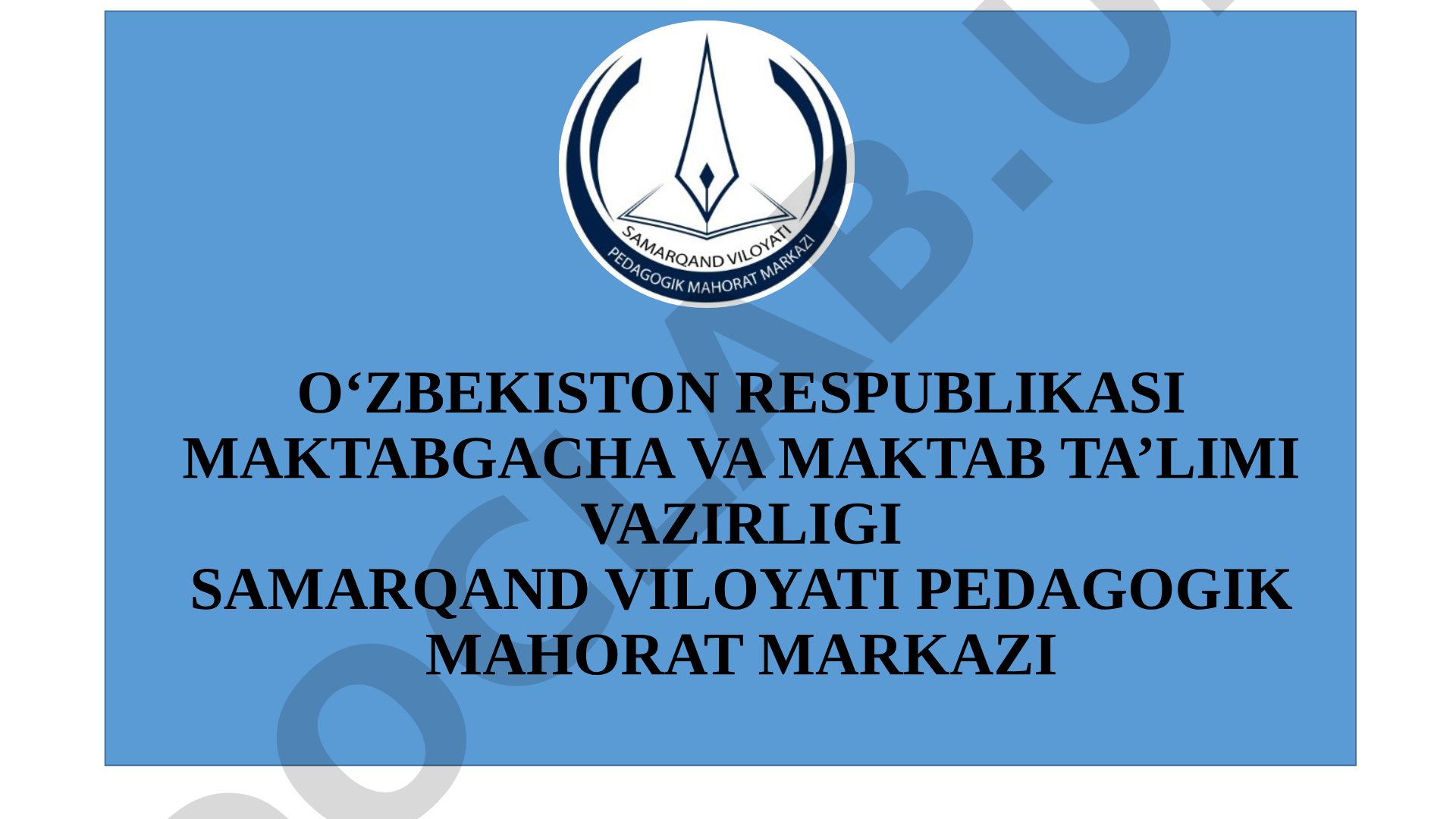 Algebraik ifodalarni soddalashtirish mavzusini o’qitish metdikasi