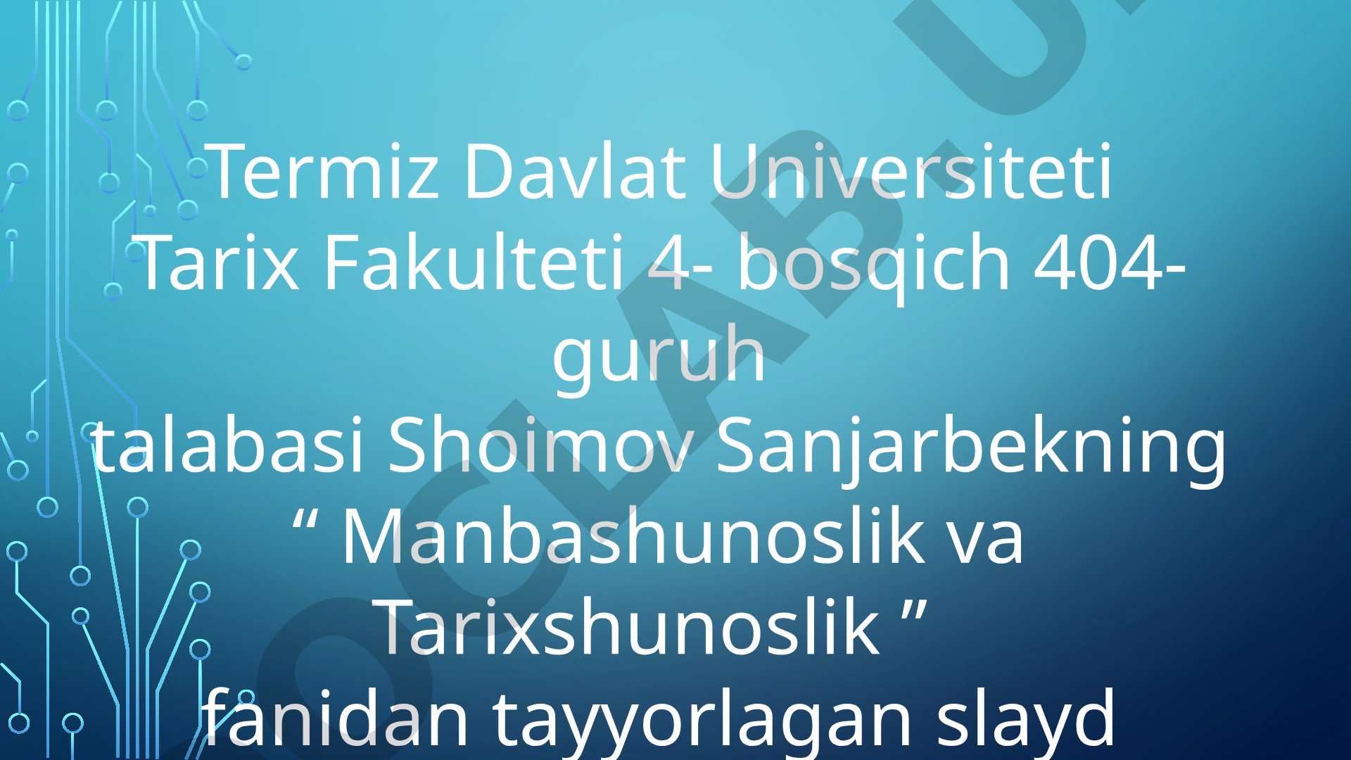 XII-XIV asrlarda O'rta Osiyoda tarix ilmining rivoji