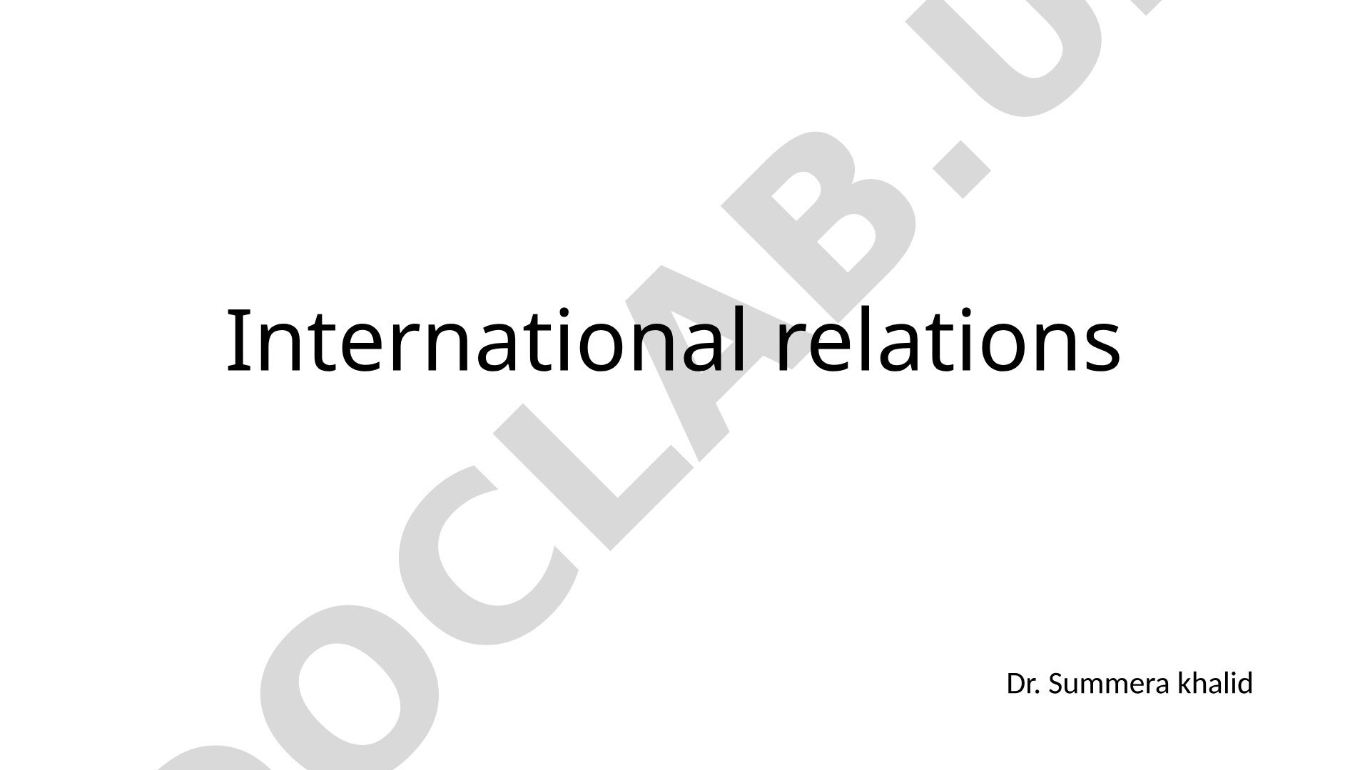 Transactional corporations in international relations