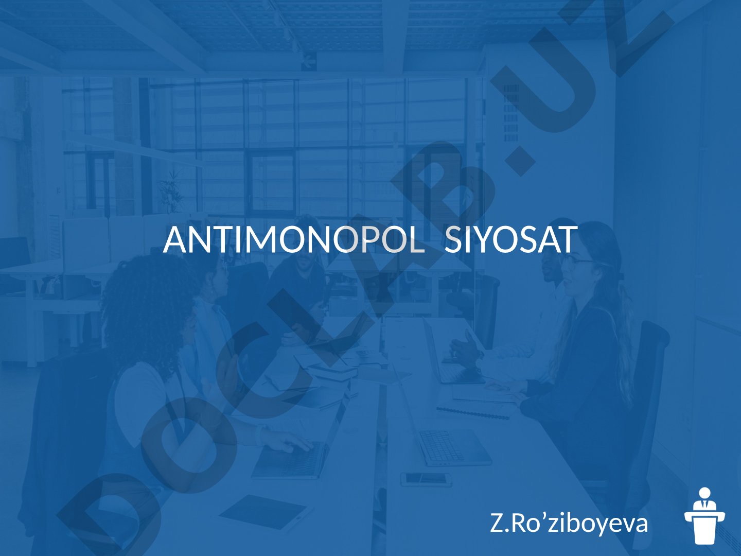 Antimonopol siyosat