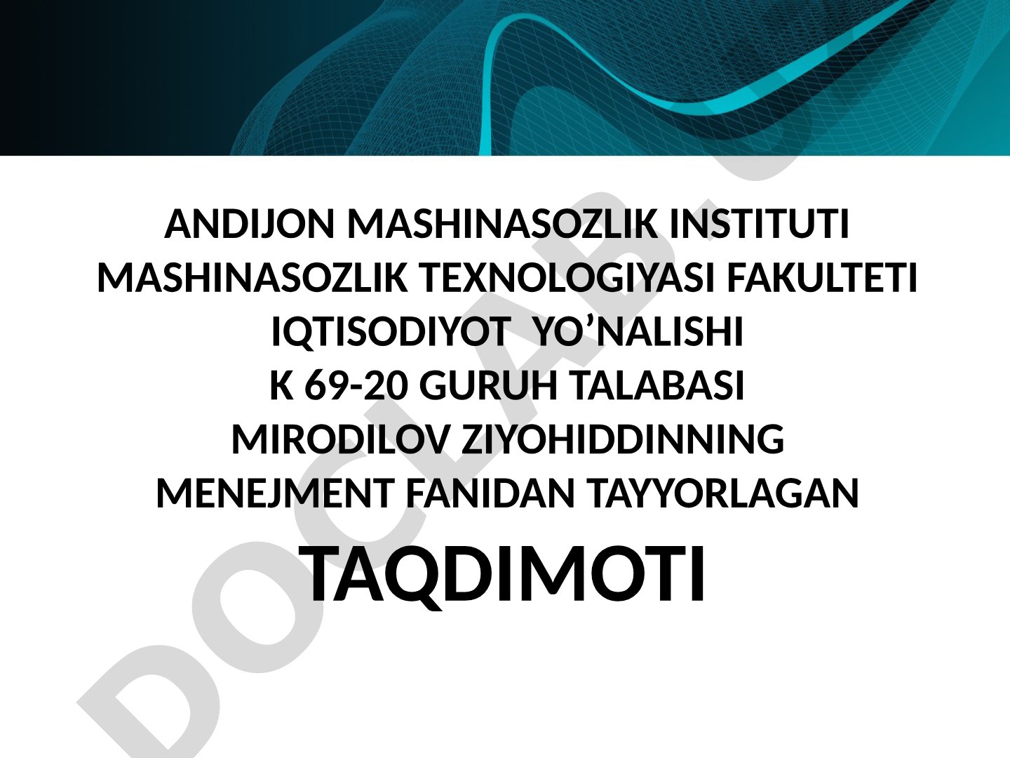 Lexus kompaniyasi tarixi, ta'rifi va Toyota bilan o'xshashliklari haqida taqdimot