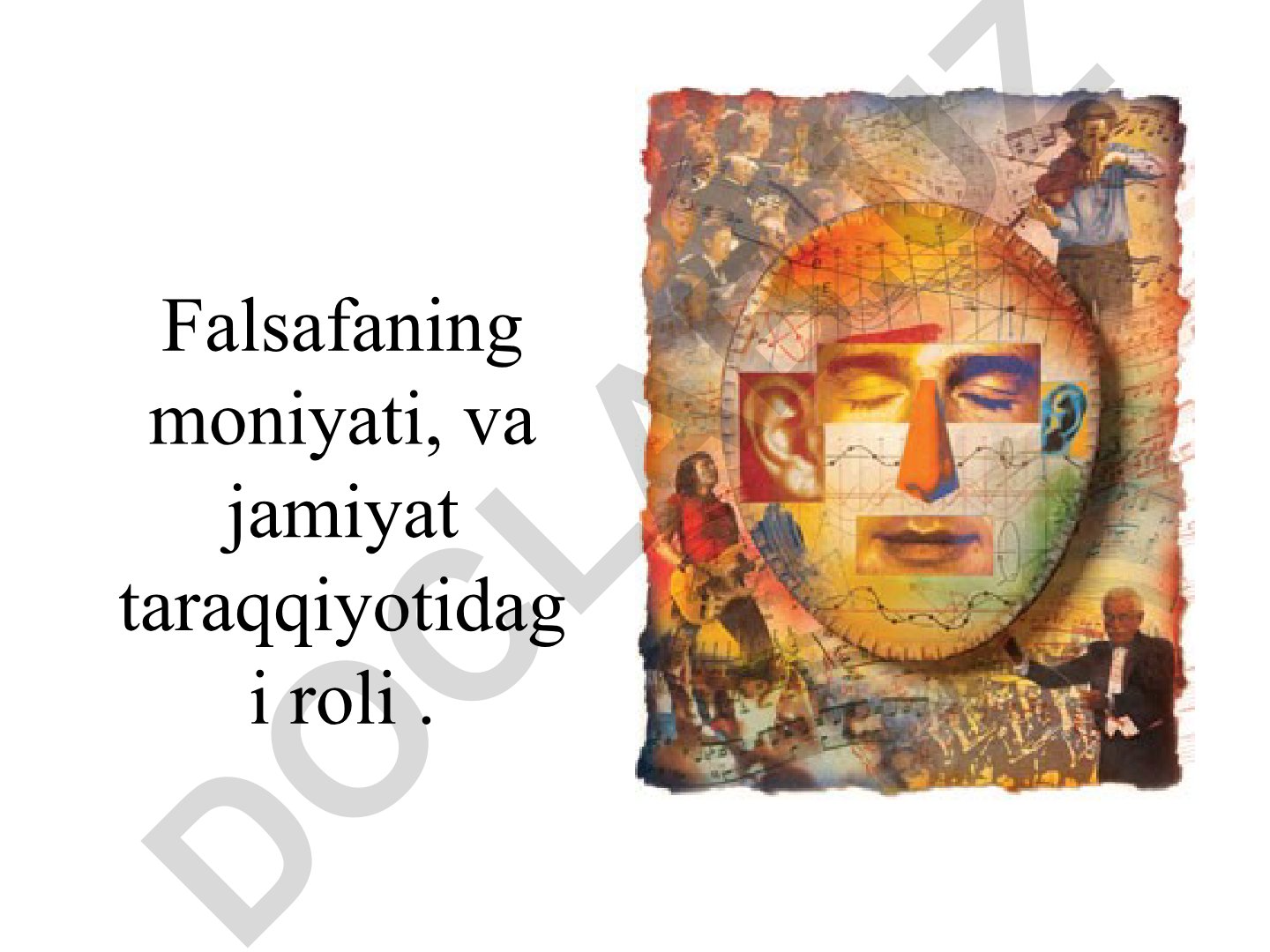 Falsafaning mohiyati va jamiyat taraqqiyotidagi roli