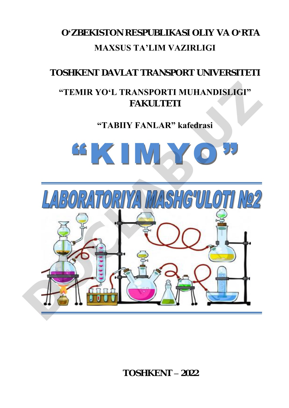 Kimyoviy reaksiyalar tezligi va unga ta'sir etuvchi omillar