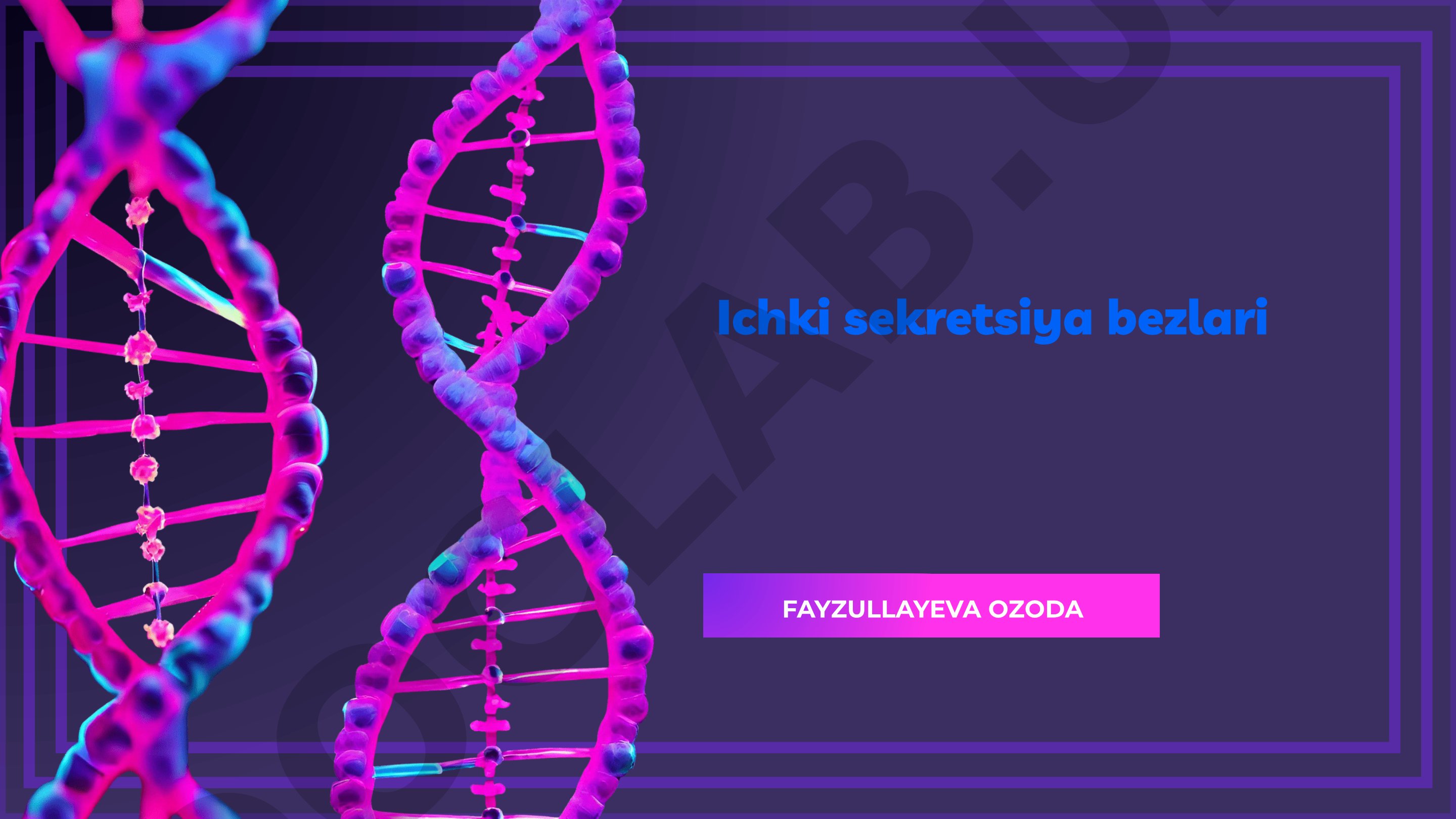 Ichki sekretsiya bezlarining vazifalari, gormonal muvozanat va kasalliklarni davolash