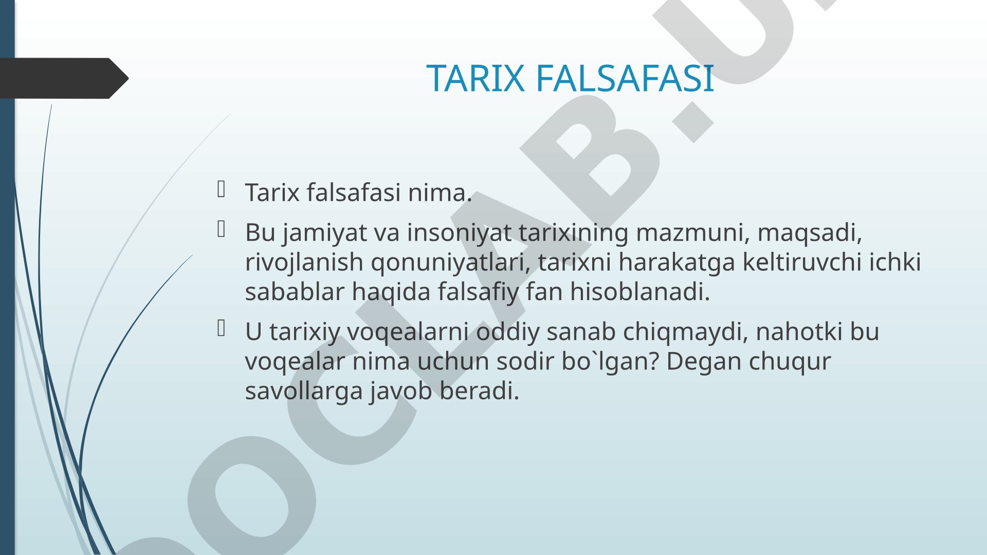 Tarix falsafasi