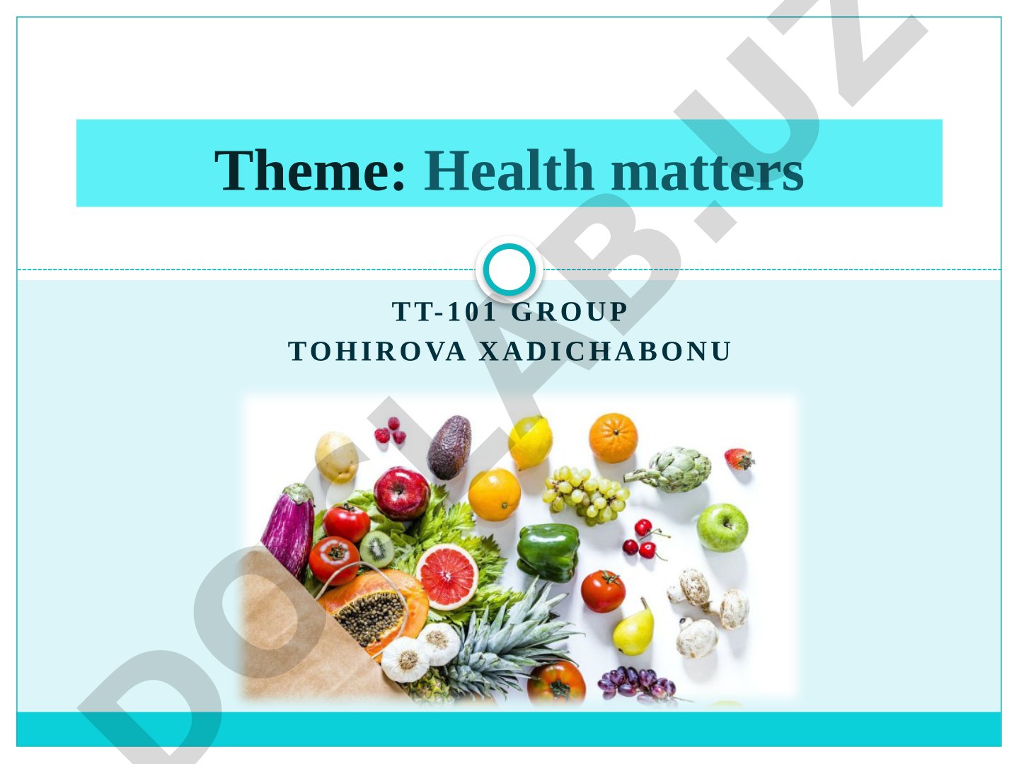 Health matters