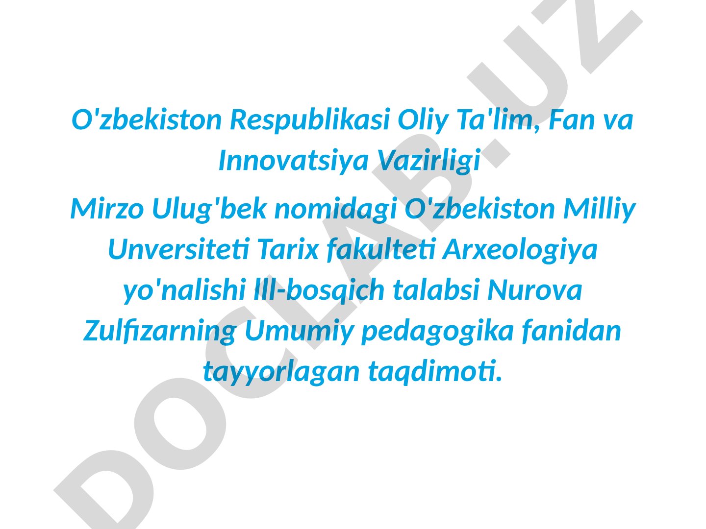 Rivojlangan davlatlarda ta'lim tizimi