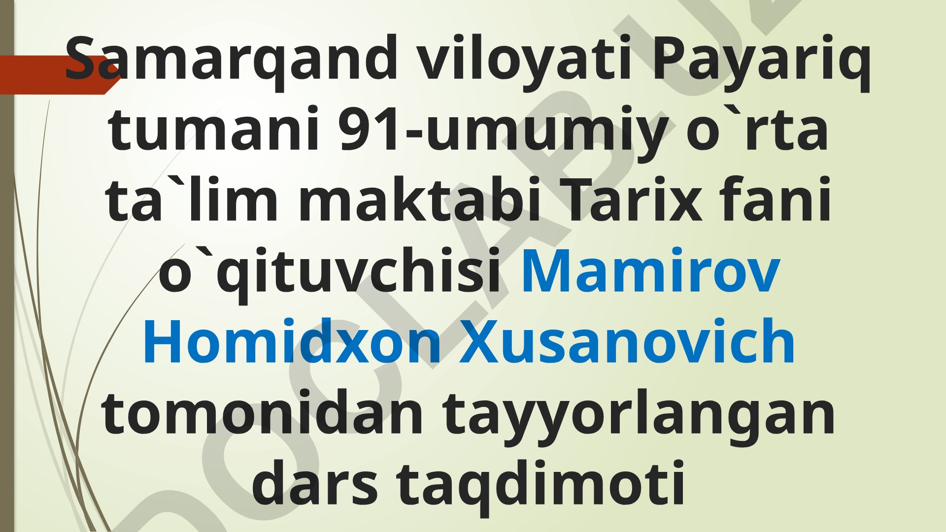 O'zbek xotin-qizlarining ozodlikka chiqarish jarayoni va muammolari