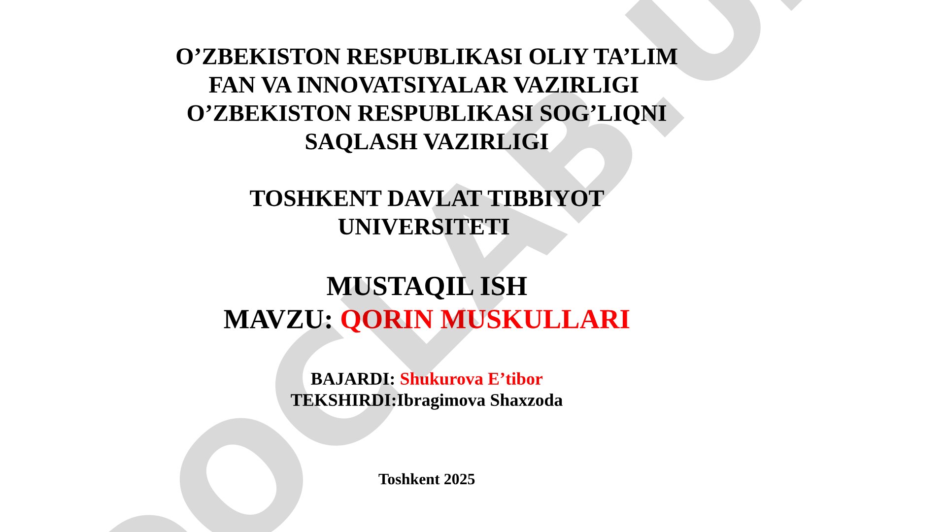 Qorin muskullari