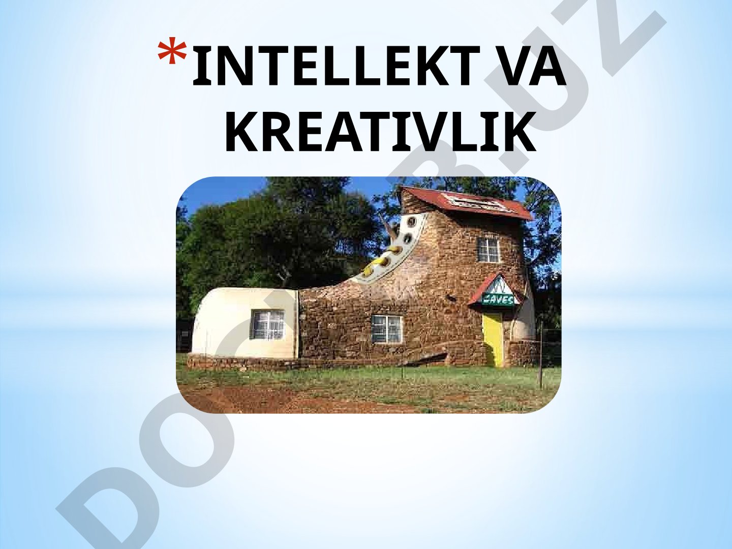 Intellekt va kreativlik