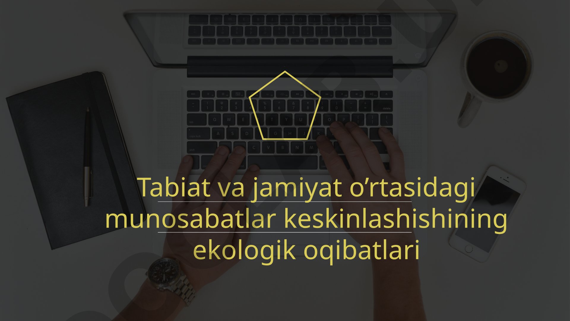 Tabiat va jamiyat o’rtasidagi munosabatlar keskinlashishining ekologik oqibatlari