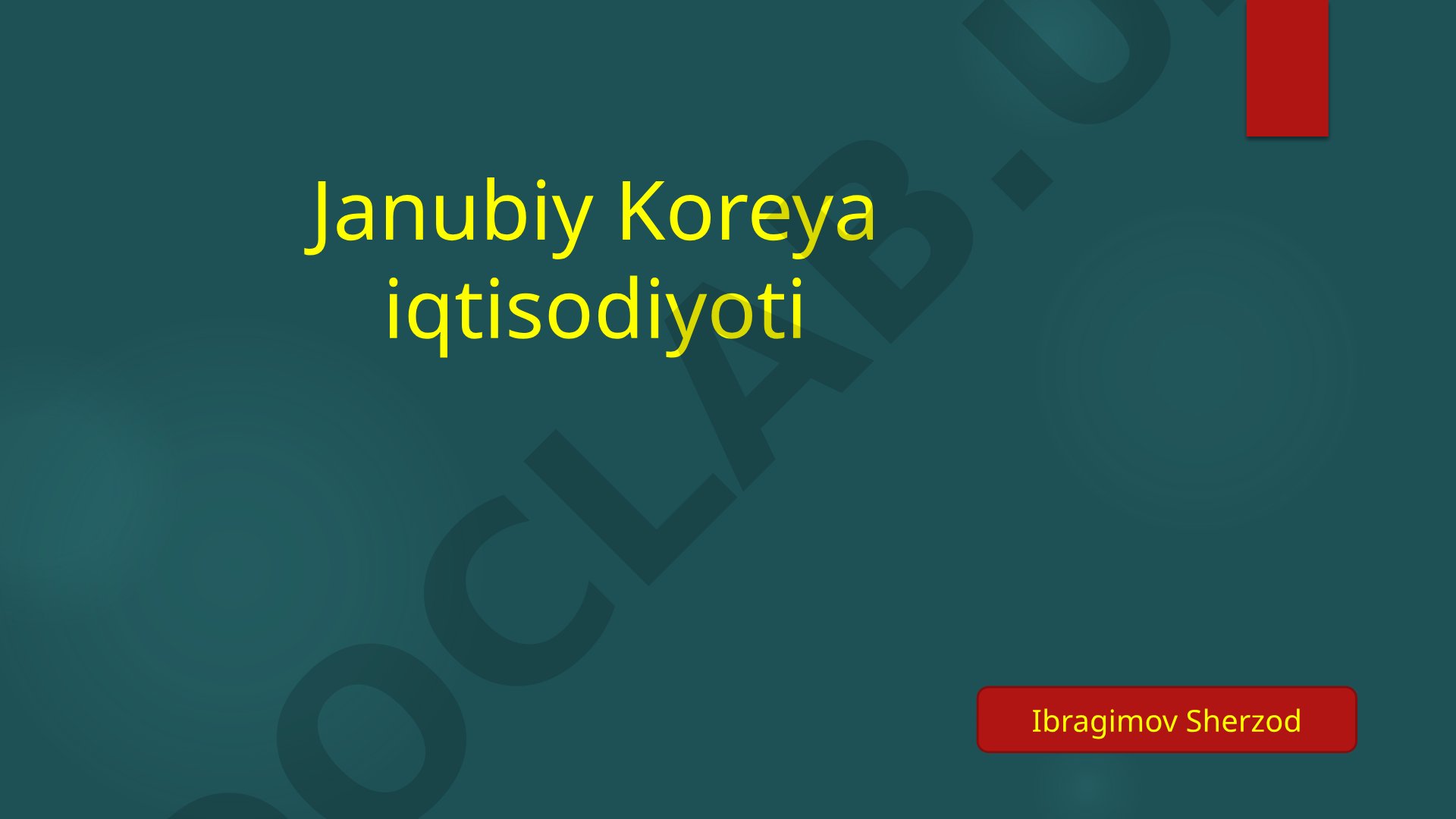 Janubiy Koreya iqtisodiyoti, aholisi, YaIM, tashqi savdo va xavfsizlik ko'rsatkichlari