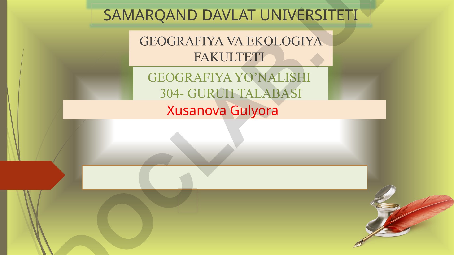 O'zbekistonning iqlim hosil qiluvchi omillari va yog'in hosil qiluvchi omillari
