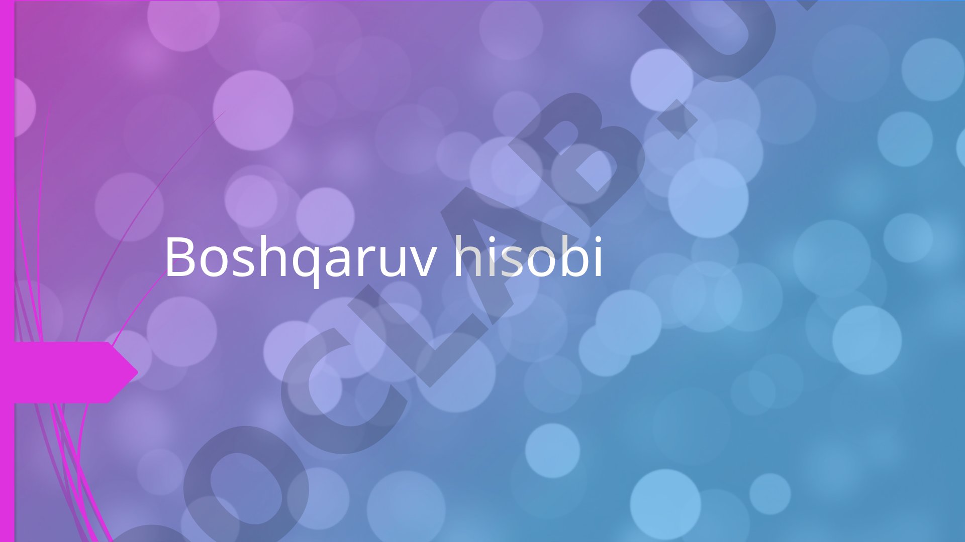 Boshqaruv hisobi, xalqaro standartlar, raqamli texnologiyalar, soliq islohotlari va