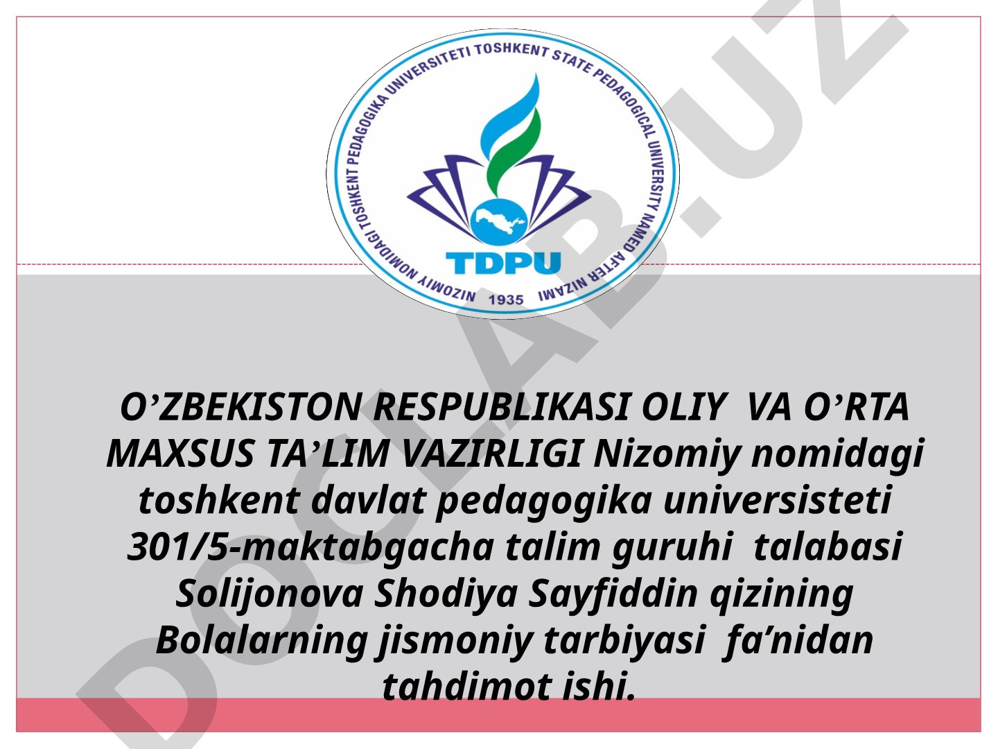 Jismoniy mashqlarning paydo bolishi va mazmuni