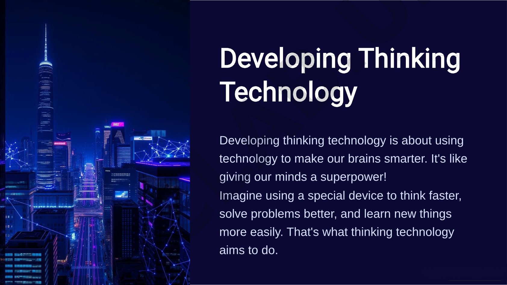 Technologies to enhance thinking: BCI, VR/AR, AI tools