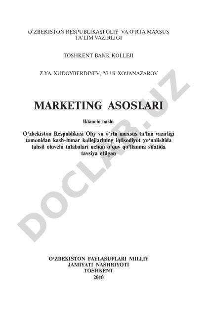Marketing asoslari