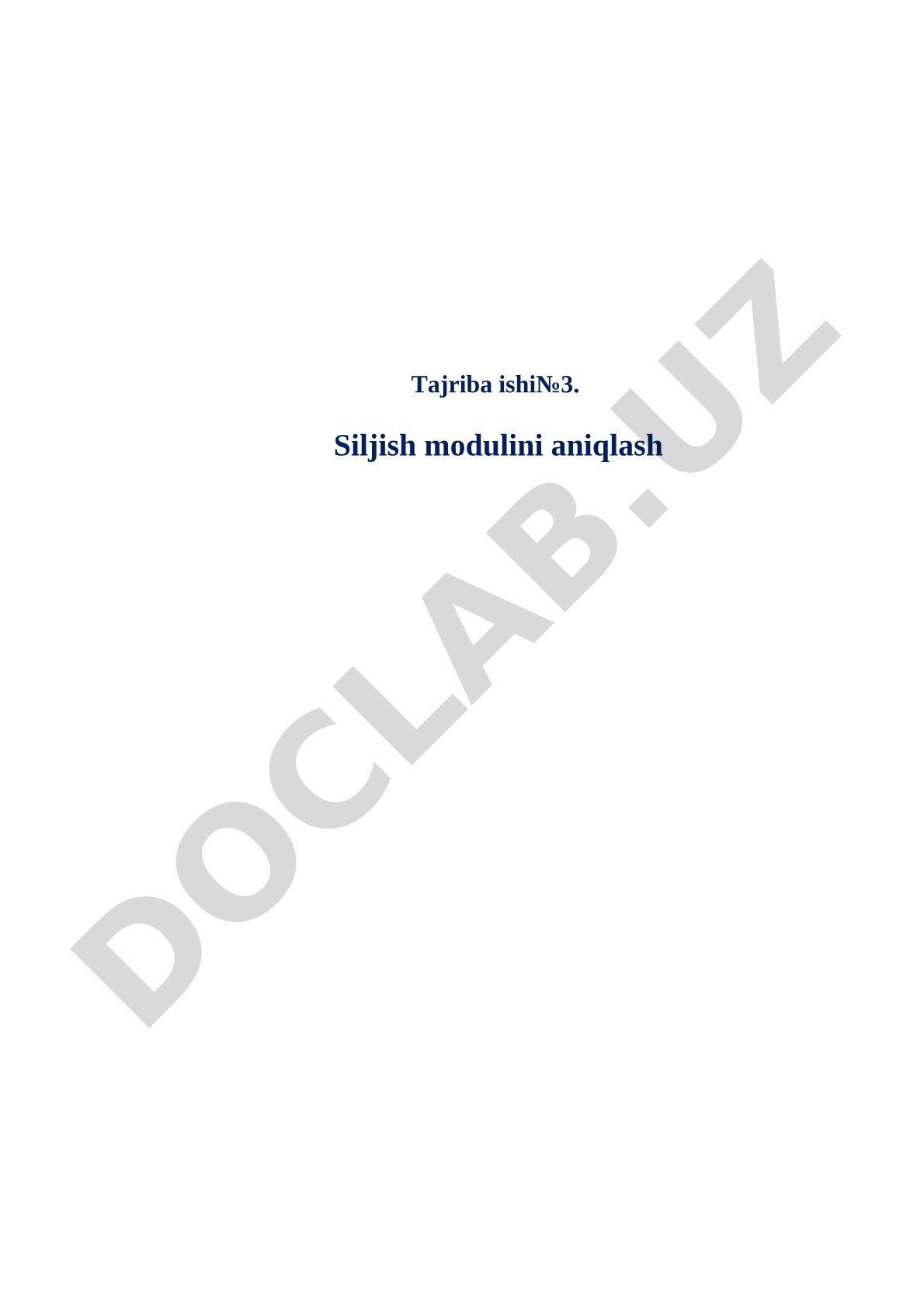 Po'lat namunasining siljish modulini OSM-8LR-09 stendida aniqlash metodikasi
