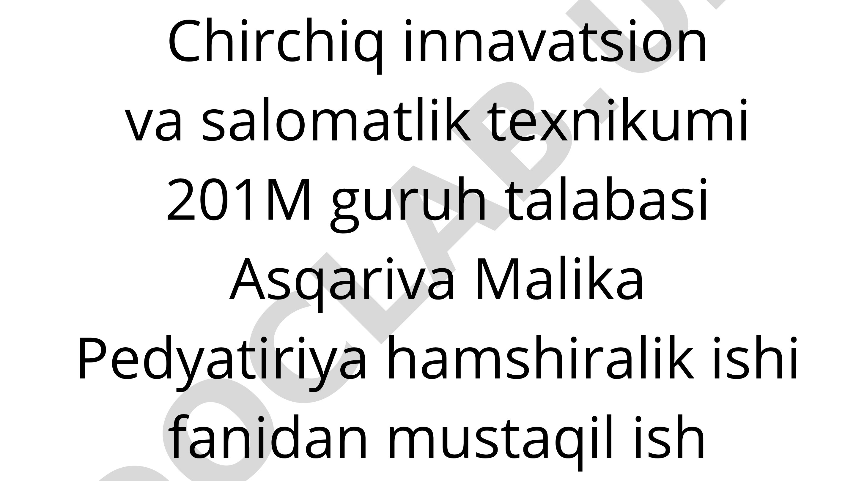 Bolalarda bronxit: etiologiyasi, belgilari, davolash