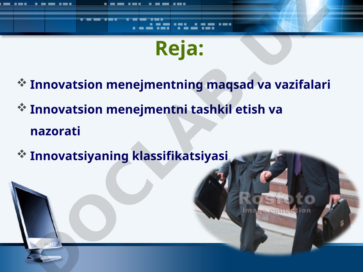 Innovatsion menejmentning maqsad va vazifalari