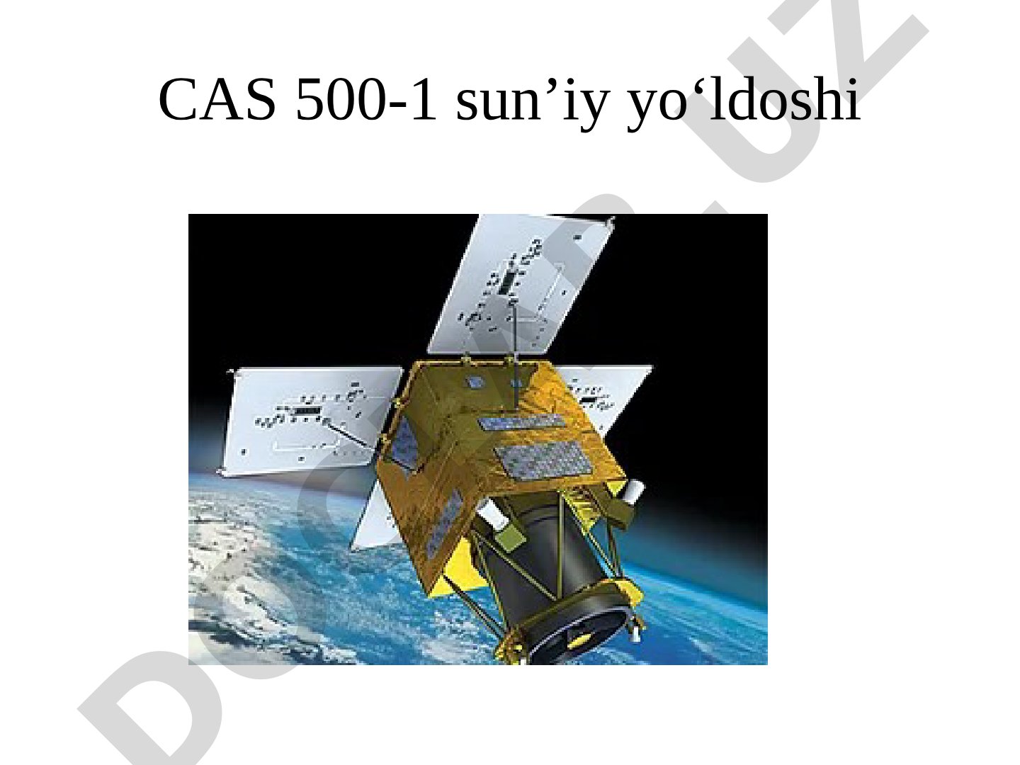 CAS 500-1 sun’iy yo‘ldoshi