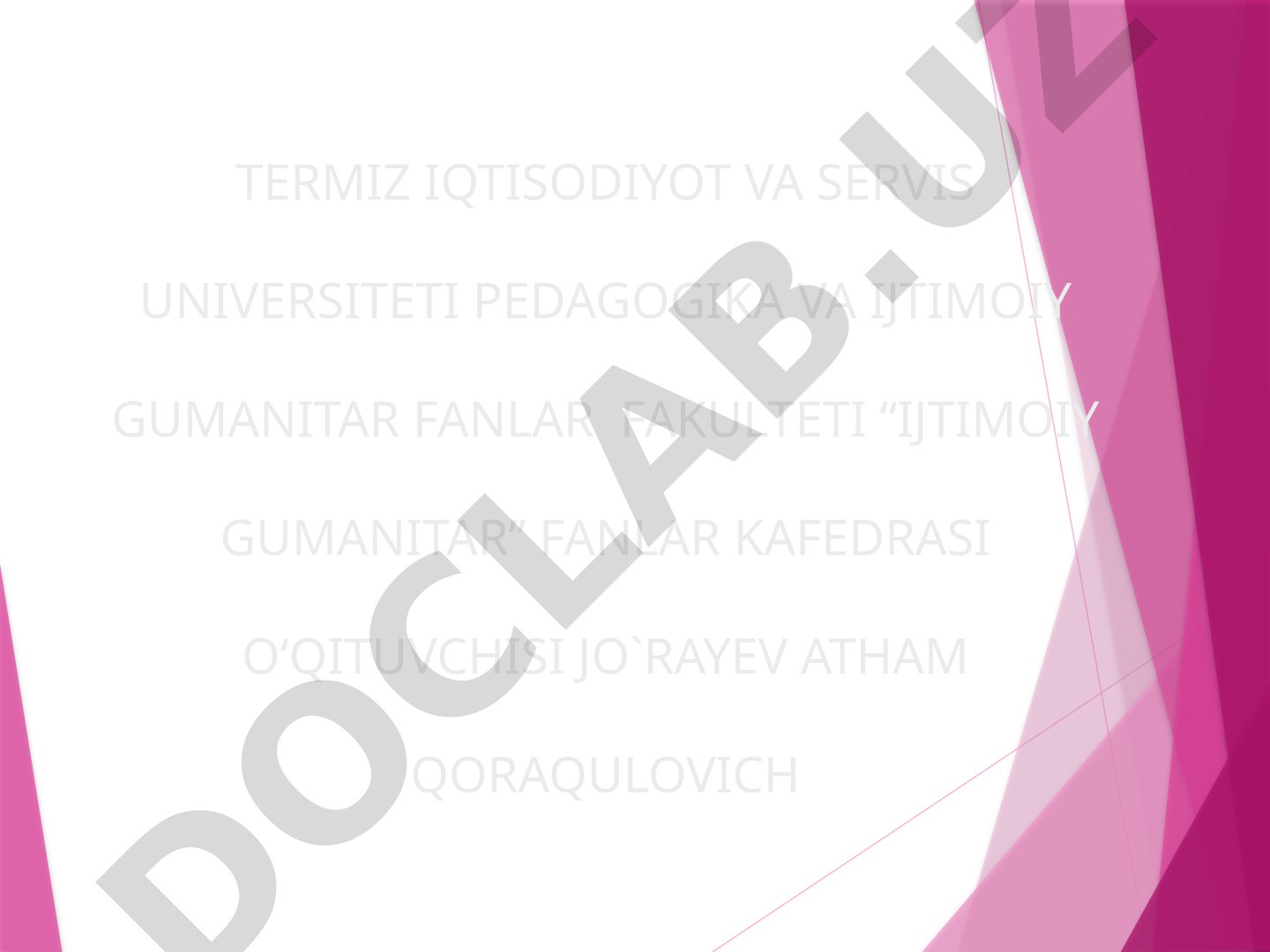 Psixik rivojlanish va uni davrlashtirish muammosi. Ontogenez