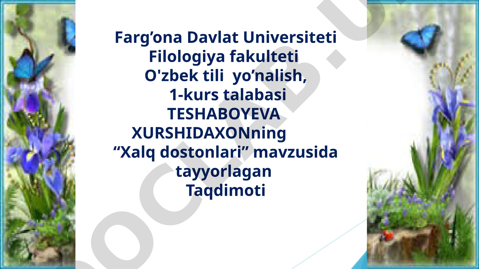 Xalq dostonlari