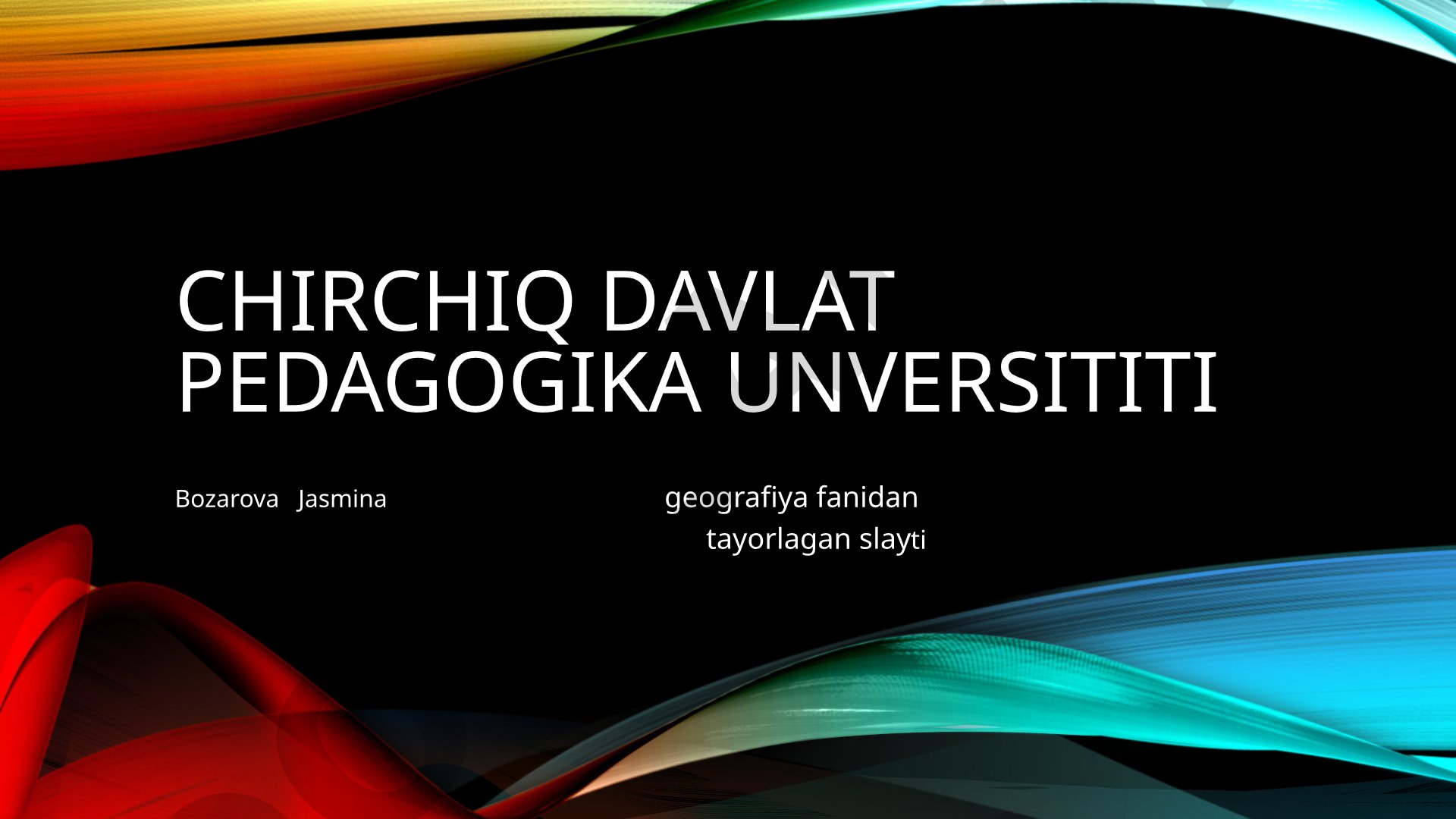 Milloddan avvaligi va keying yillarda geografik bilimlarning rivojlanishi