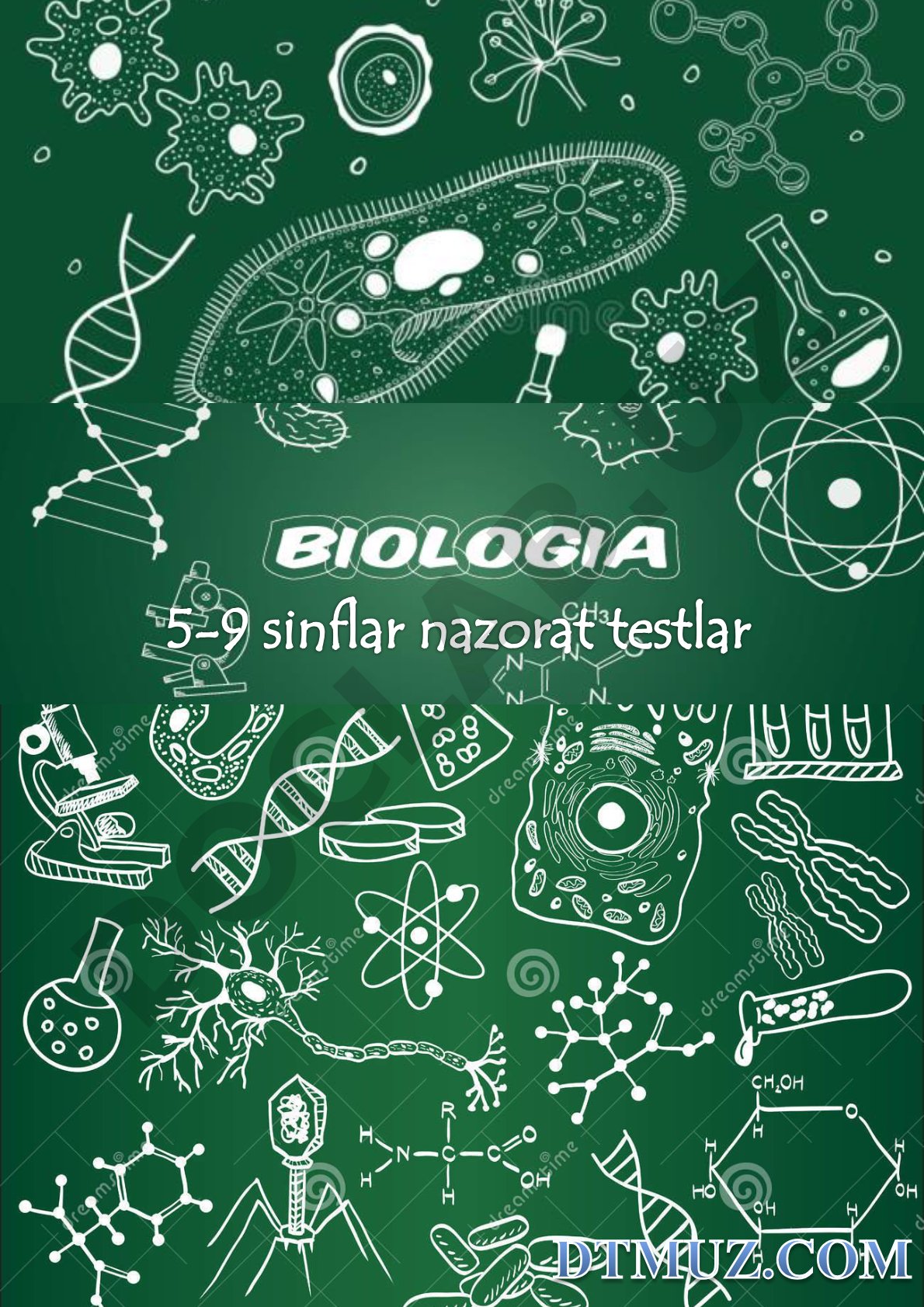 5-sinf 1-chorak biologiya test savollari