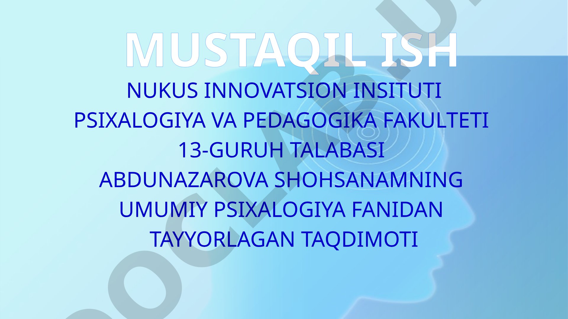 Xarakter tushunchasi