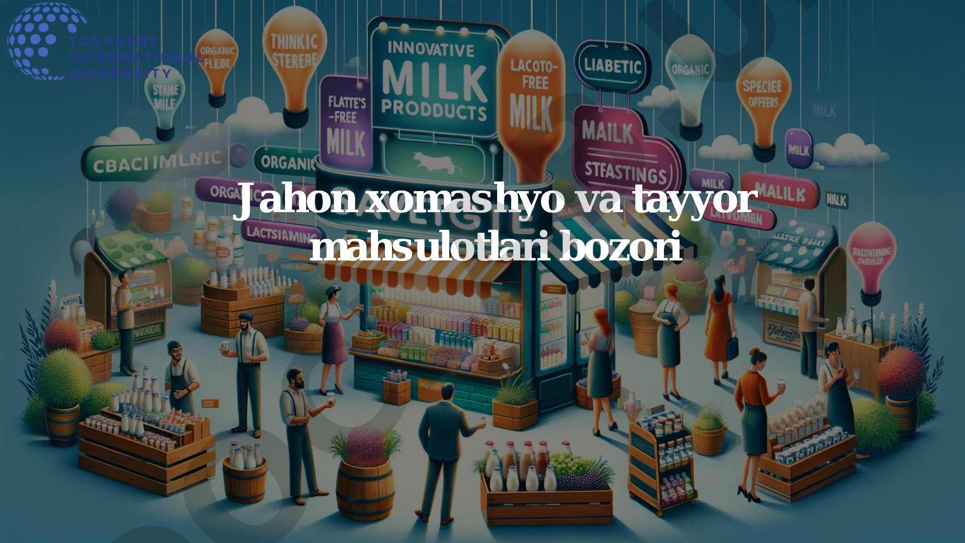 Jahon xomashyo va tayyor mahsulotlari bozori