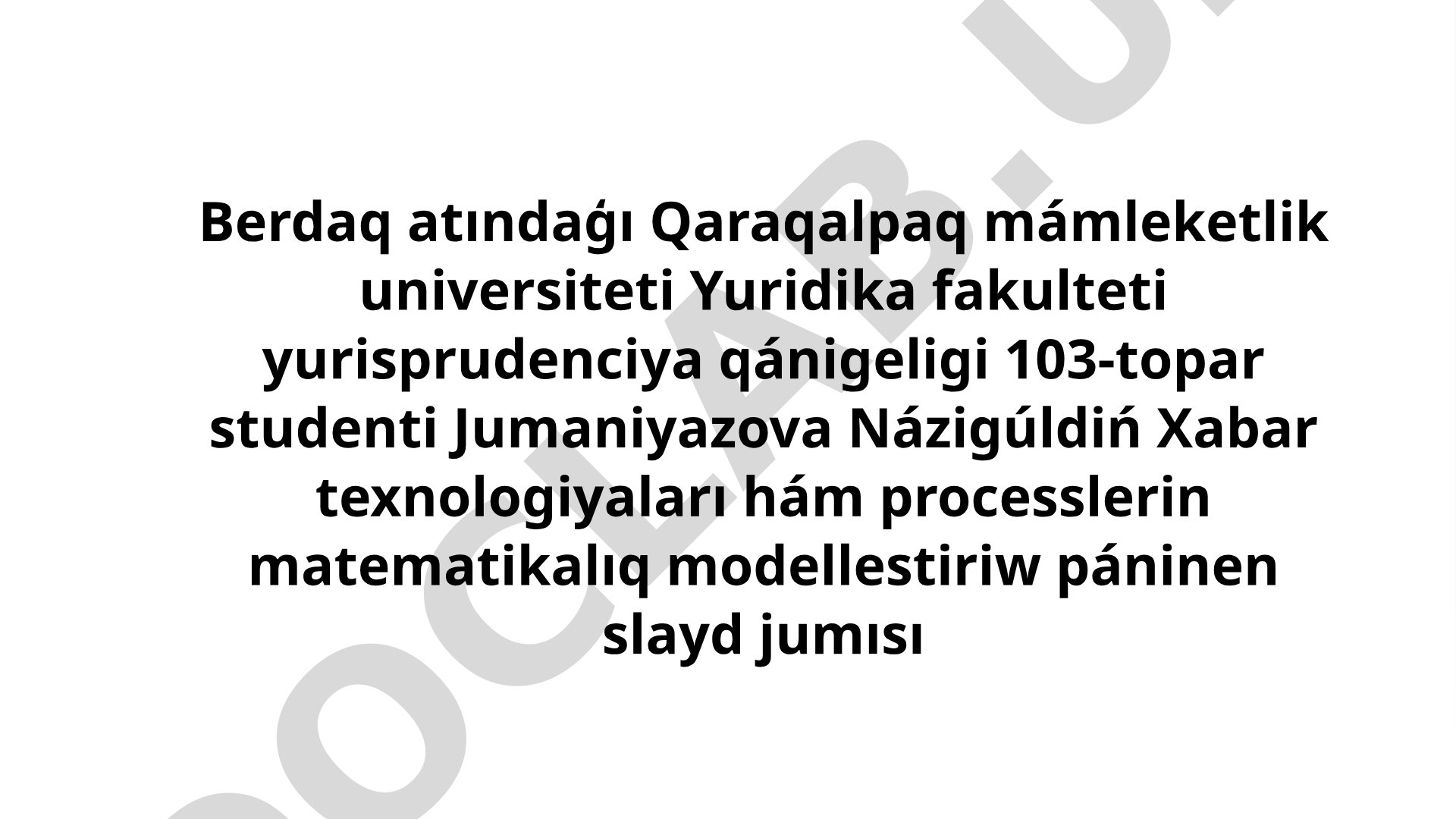 Qaraqalpaqstan Respublikası Konstituciyası
