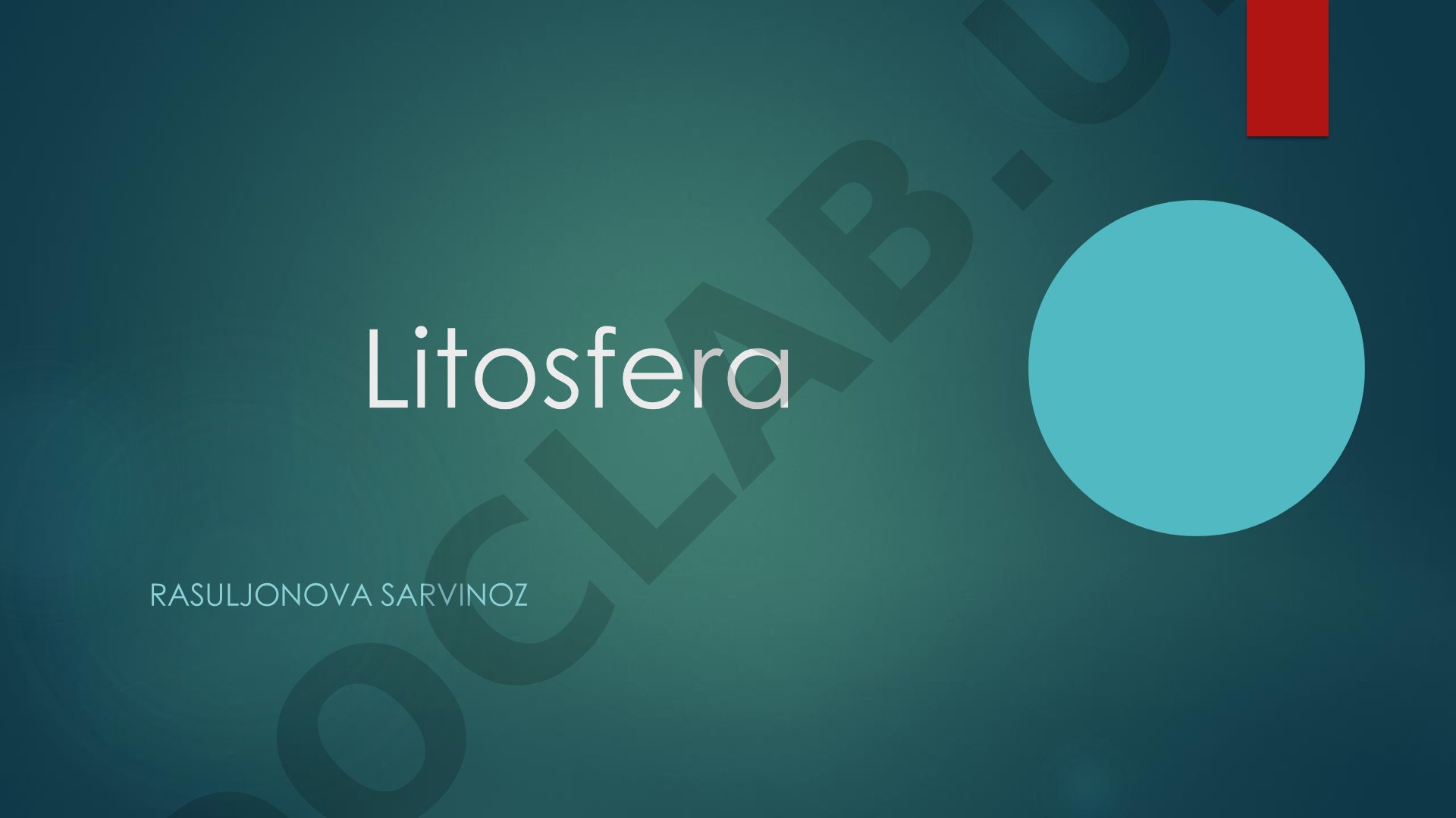 Litosfera