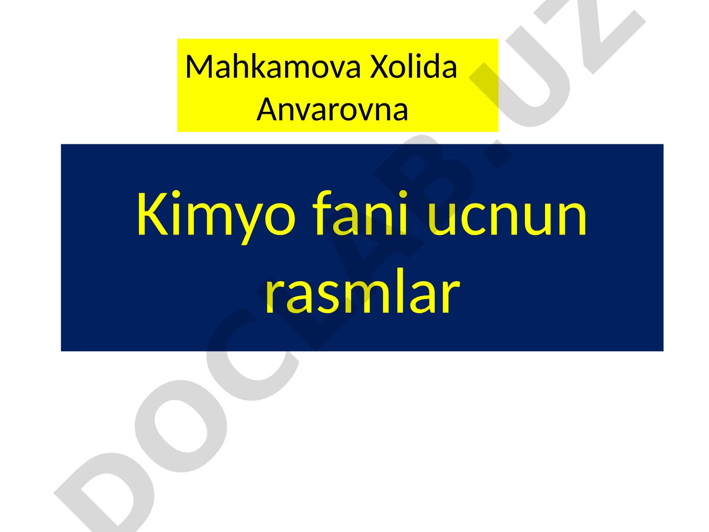 Kimyo fani ucnun rasmlar