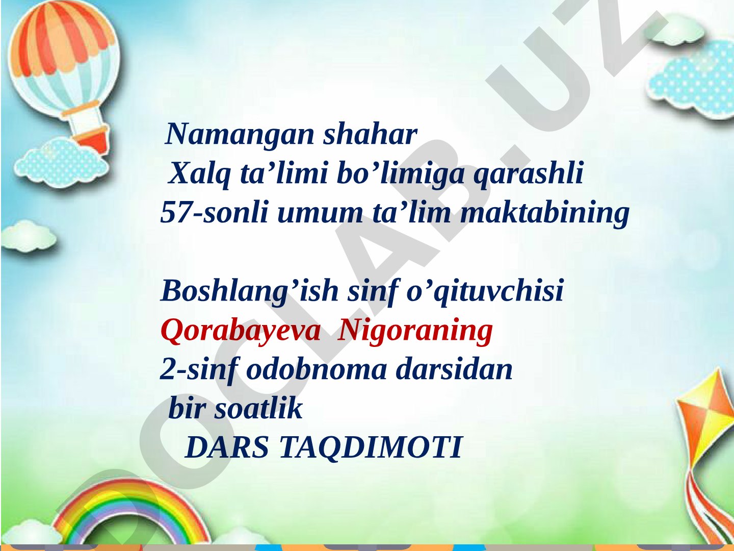 Mehmondo'stlik - yaxshi odat