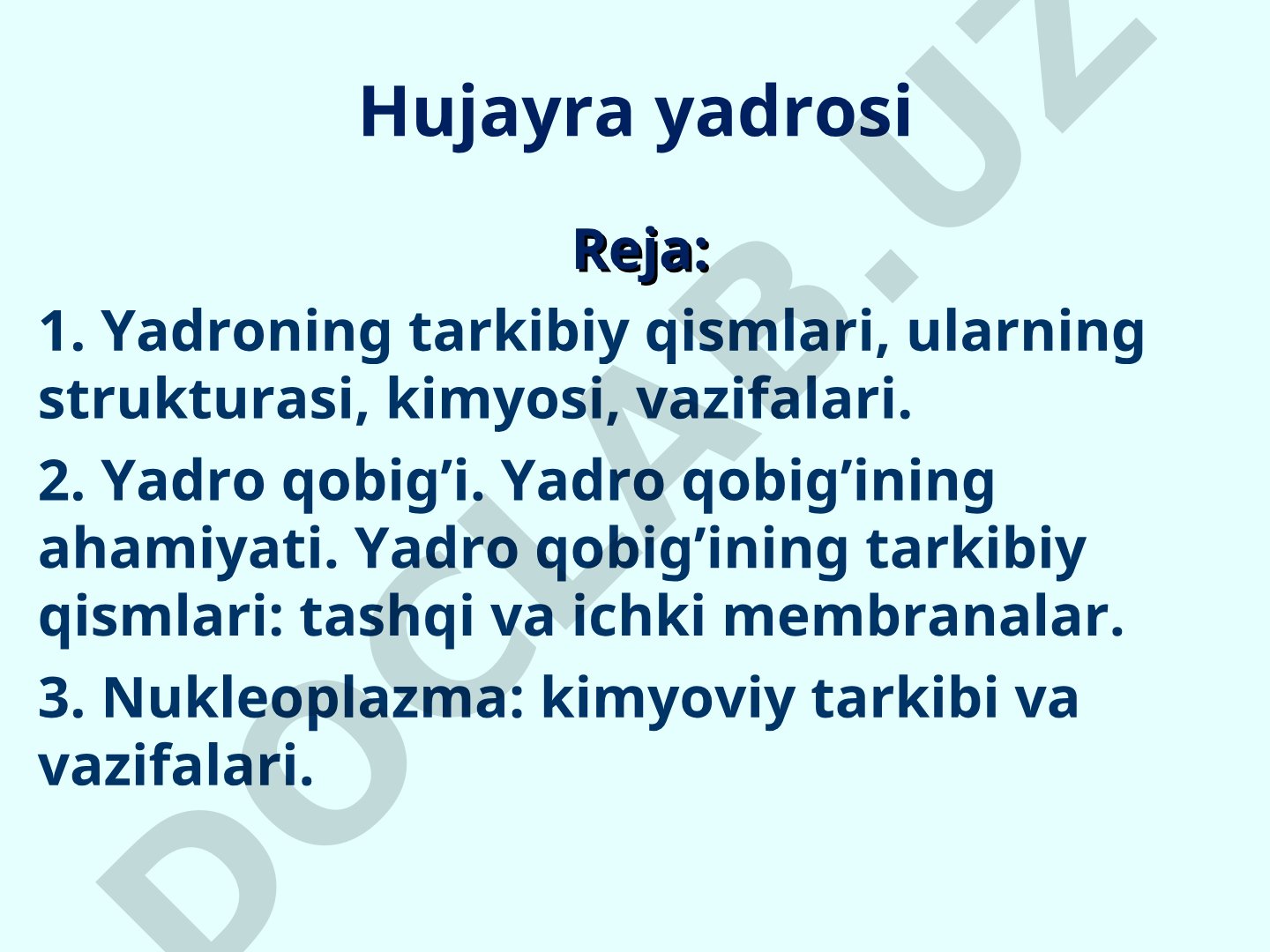 Hujayra yadrosi