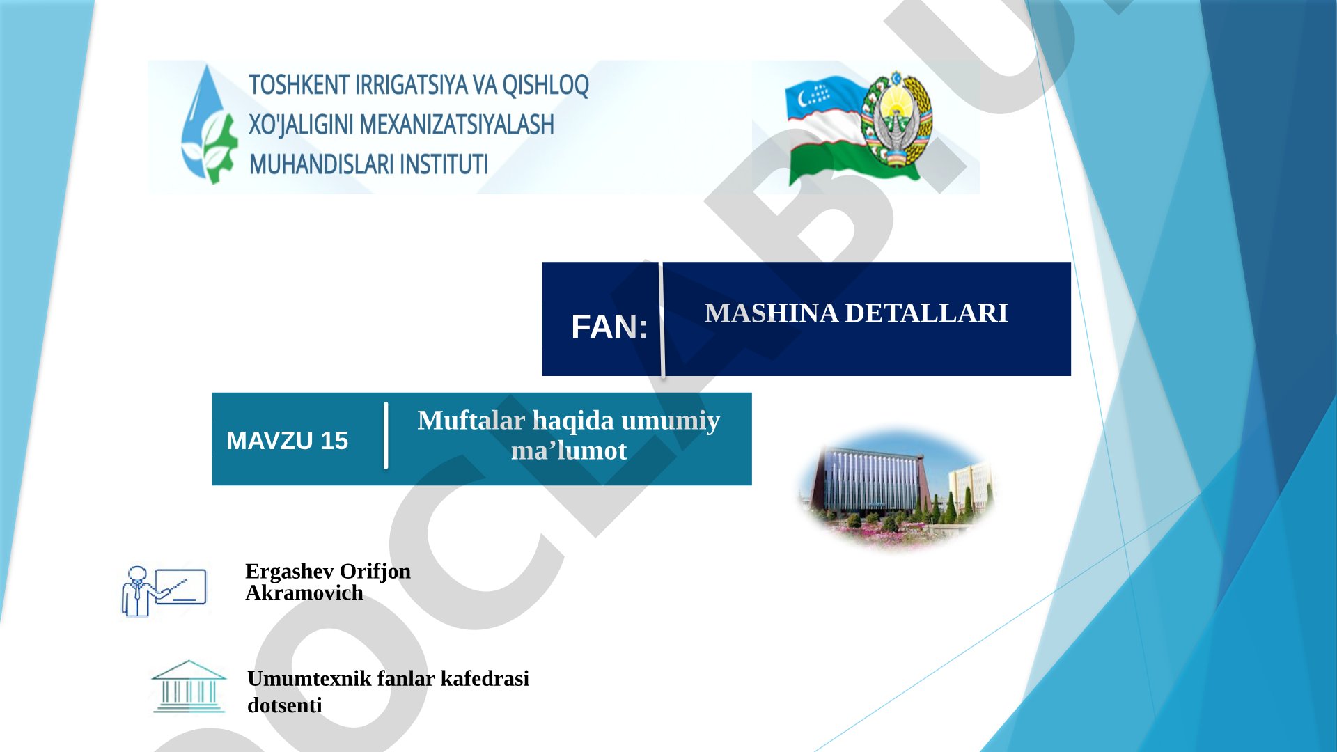 Muftalar haqida umumiy ma’lumot