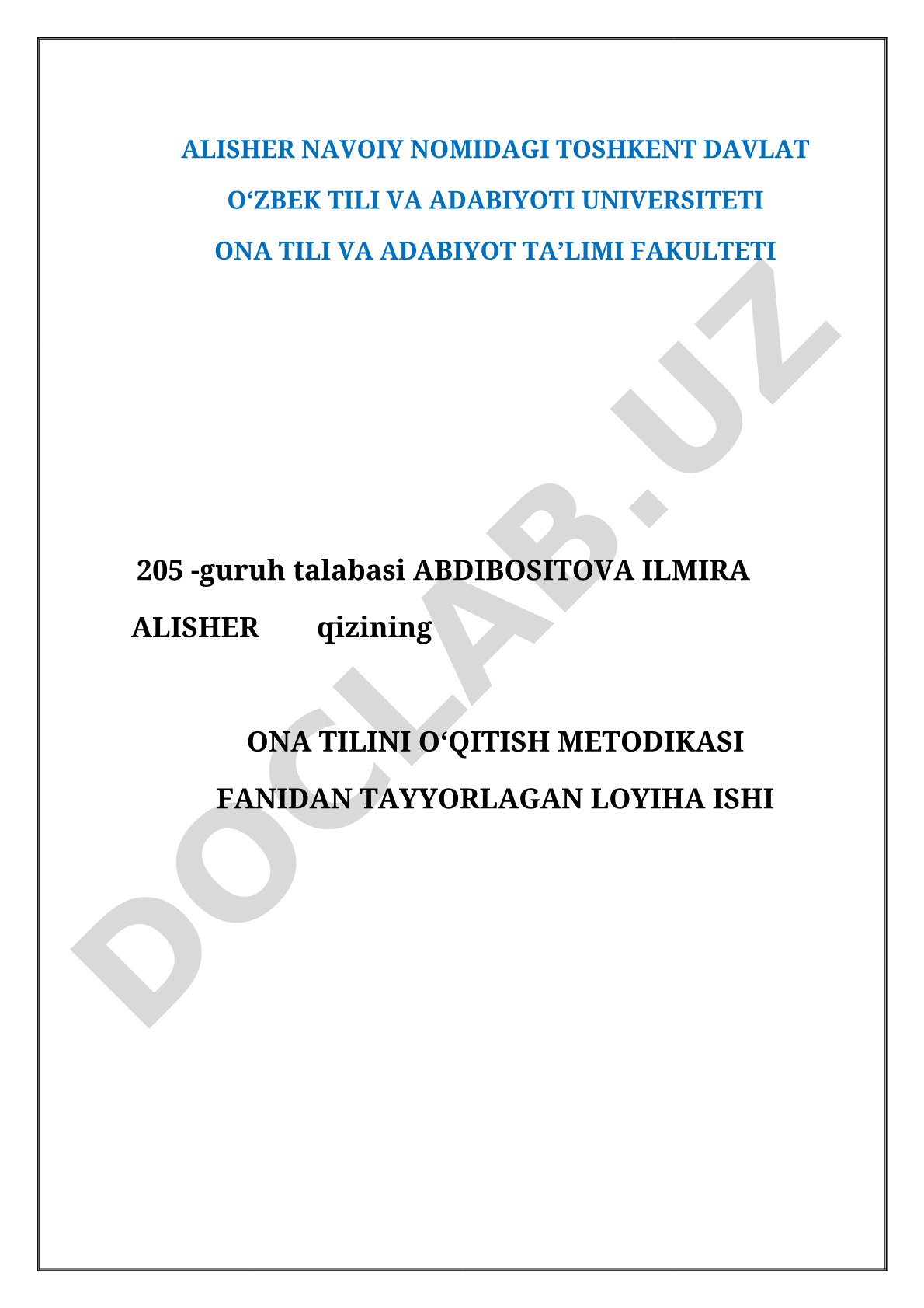 Ona tilini o‘qitish metodikasi: tarixiy taraqqiyot va yondashuvlar tahlili