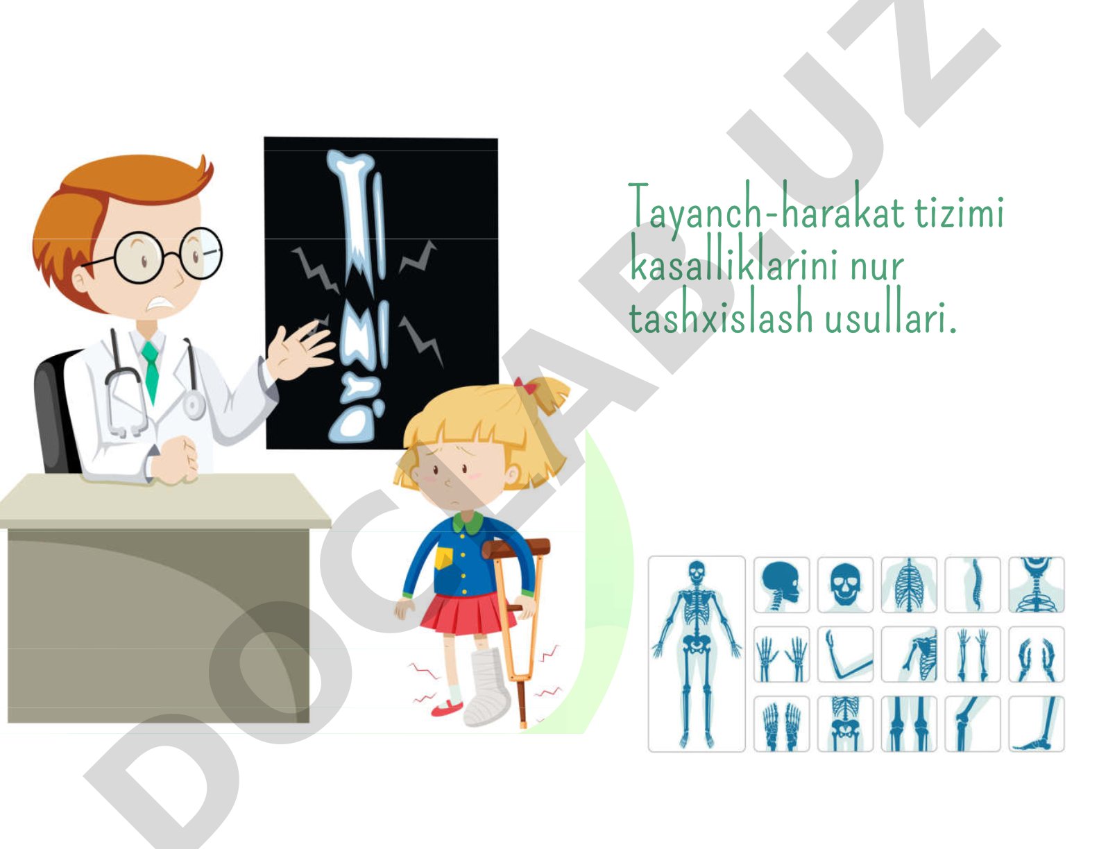 Tayanch-harakat tizimi kasalliklarini nur tashxislash usullari