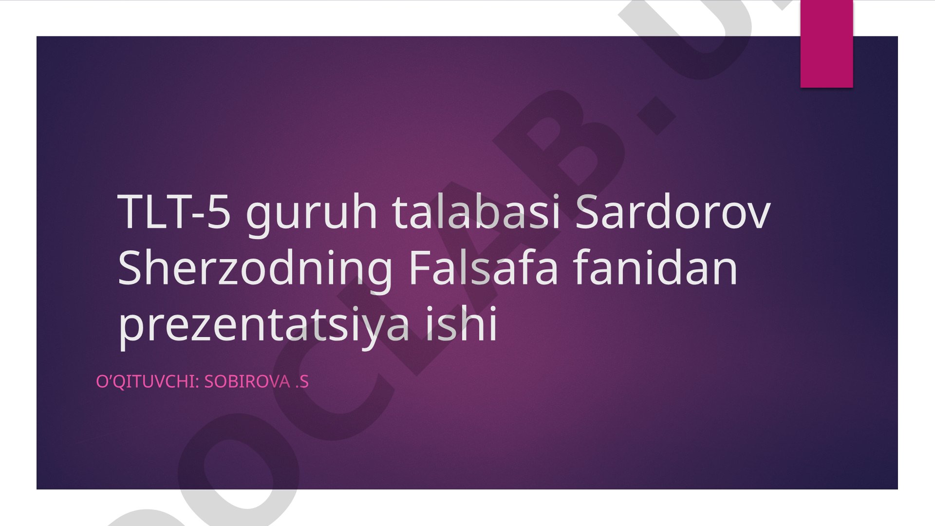 Falsafa tarixida borliq masalasi