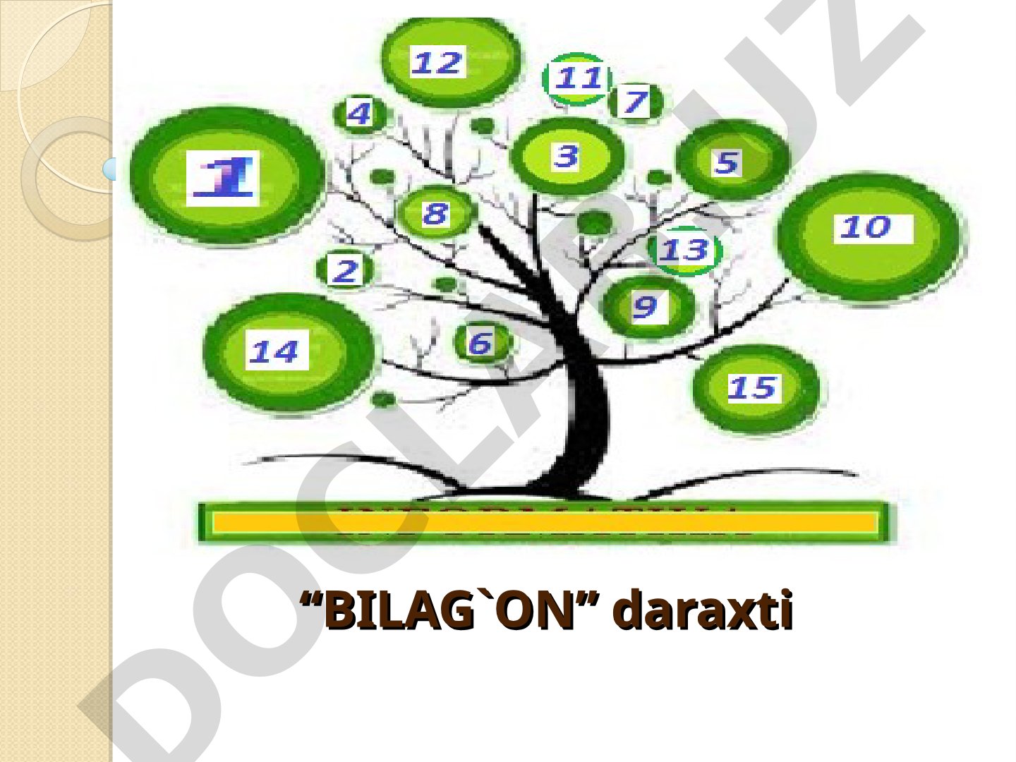 Bilag`on daraxti