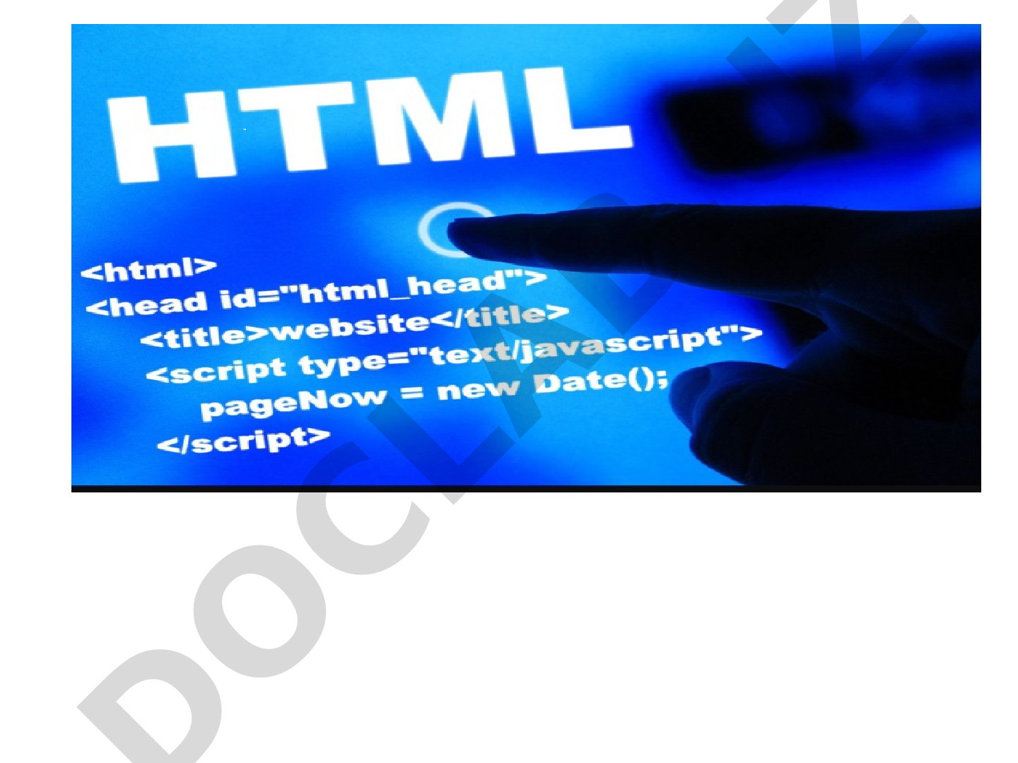 Основы HTML