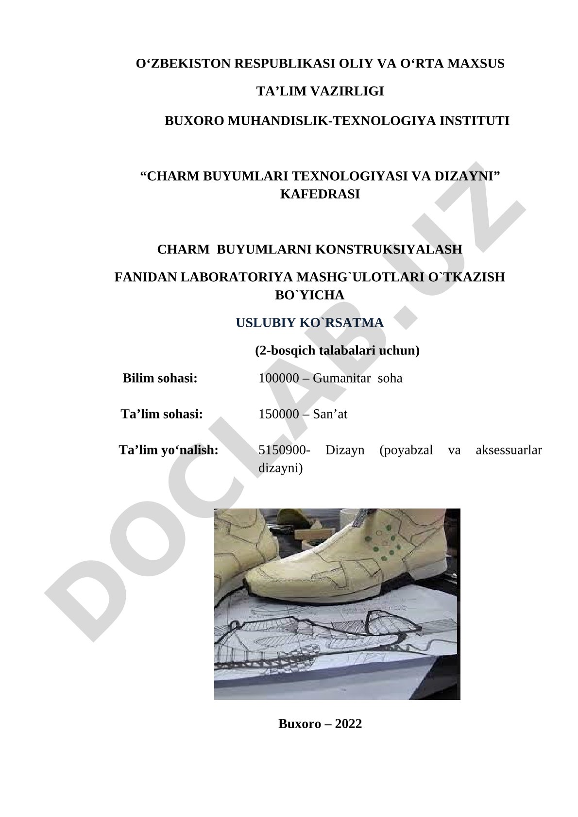 Qolipni standart parametrlarini hisoblash va aniqlash