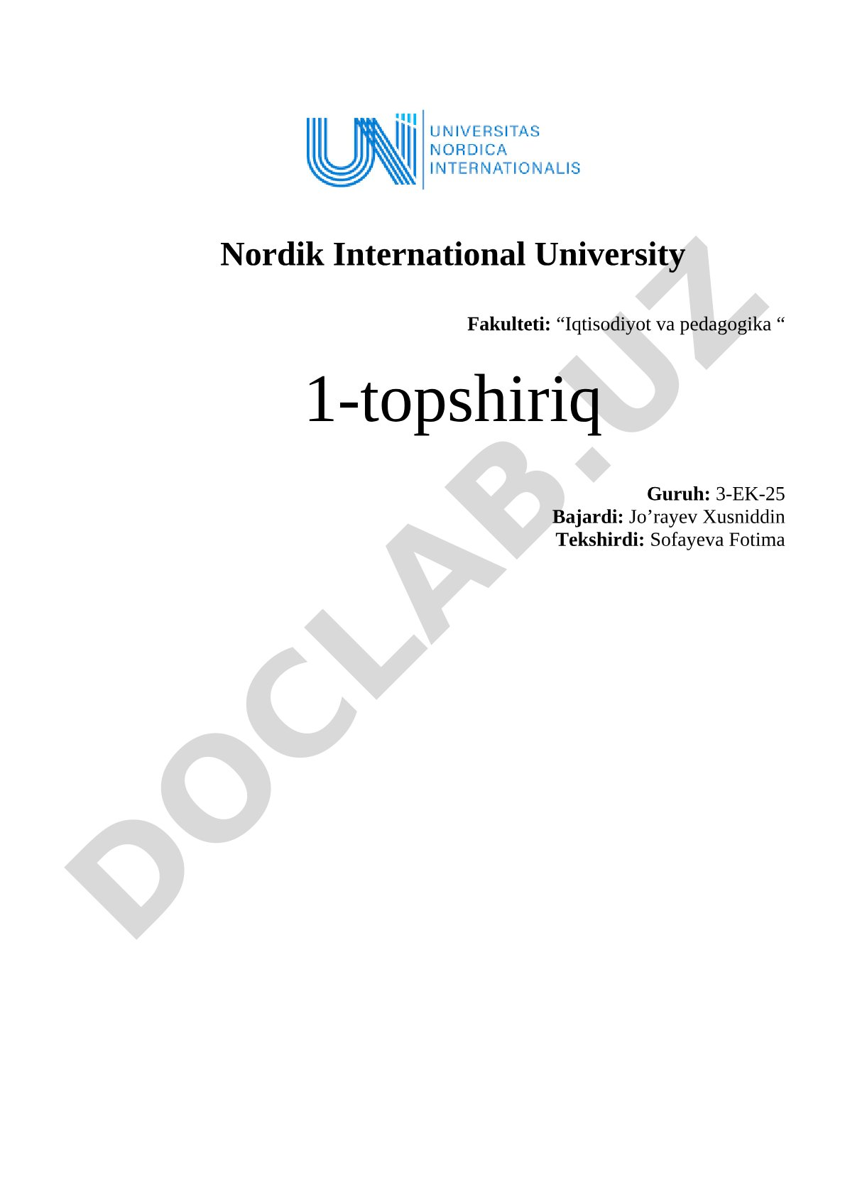 Talabalarning sun'iy intellektdan (AI) foydalanishi