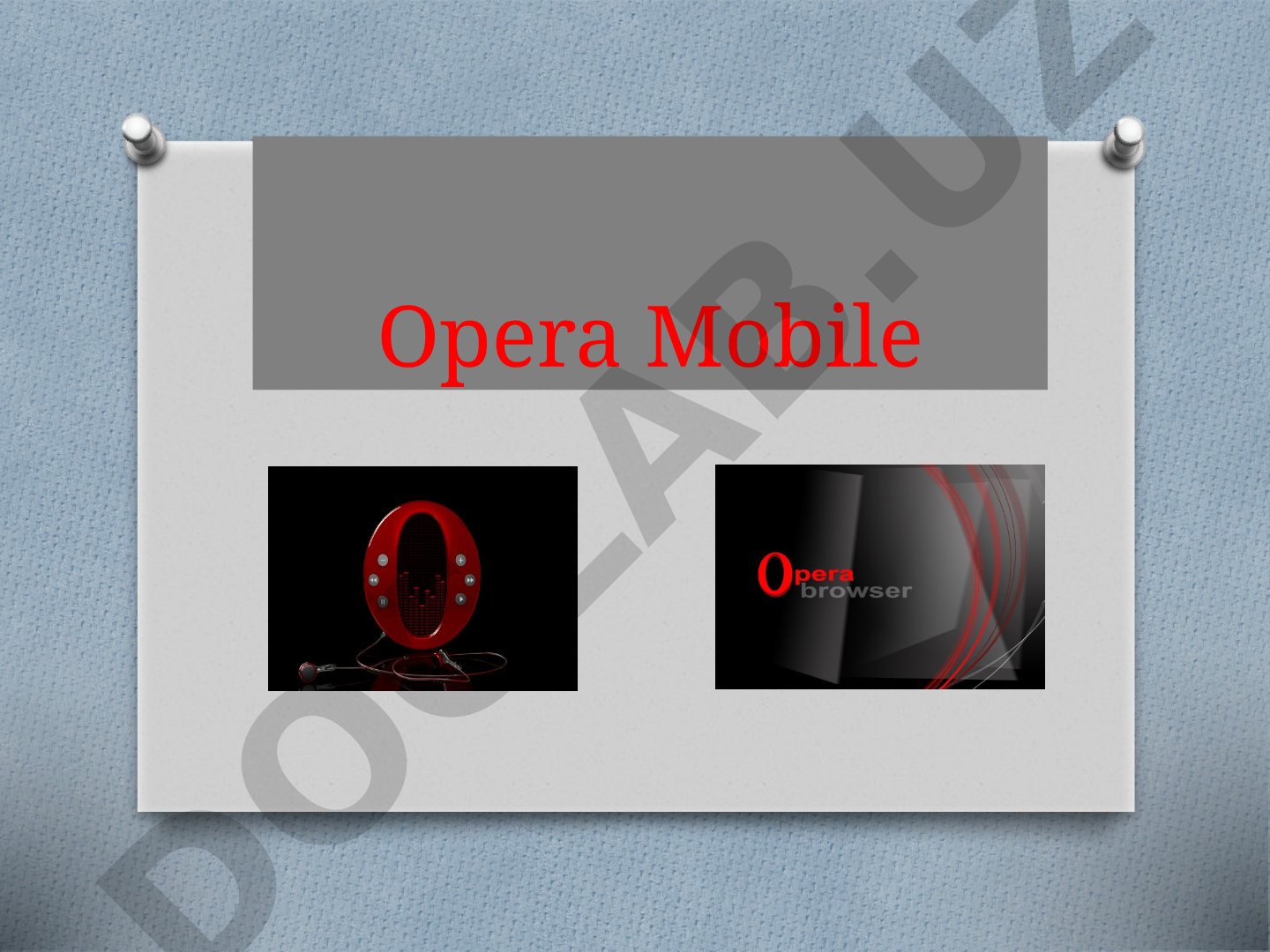 Opera Mobile
