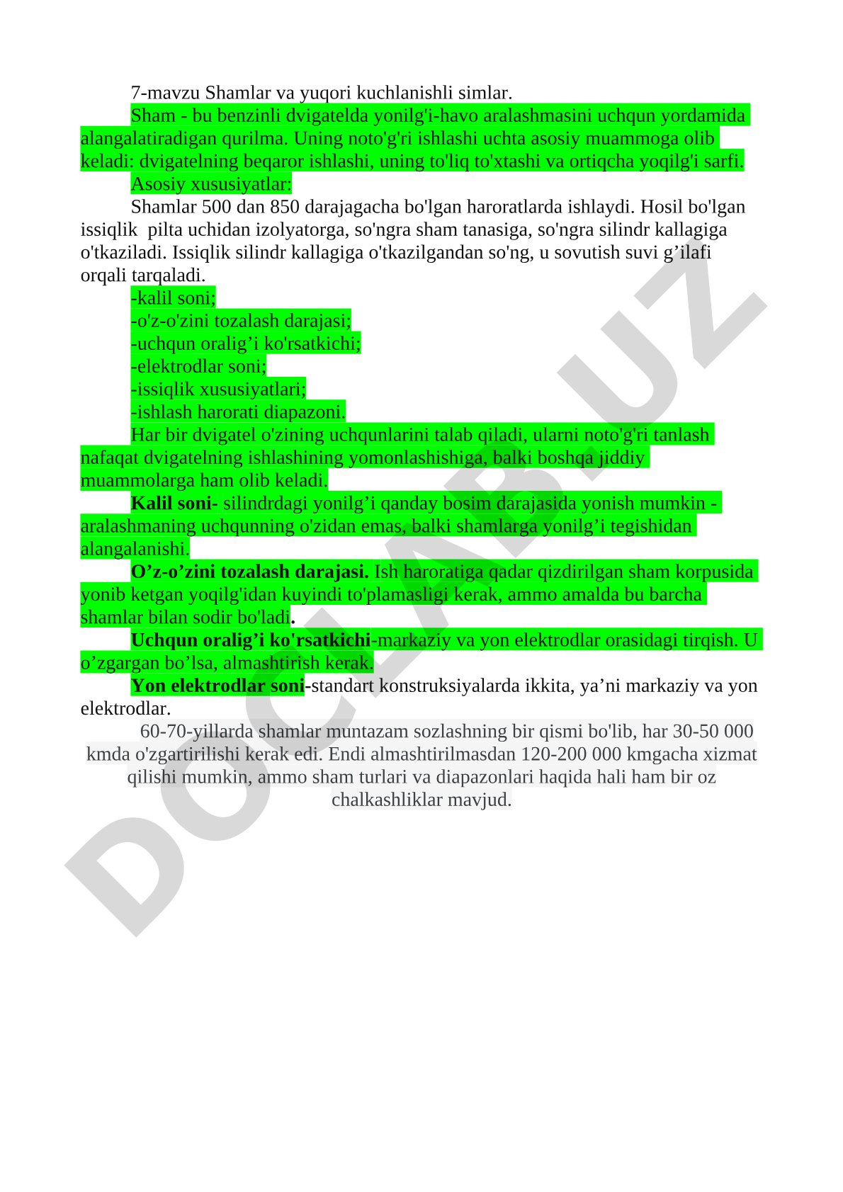 Shamlar va yuqori kuchlanishli simlar