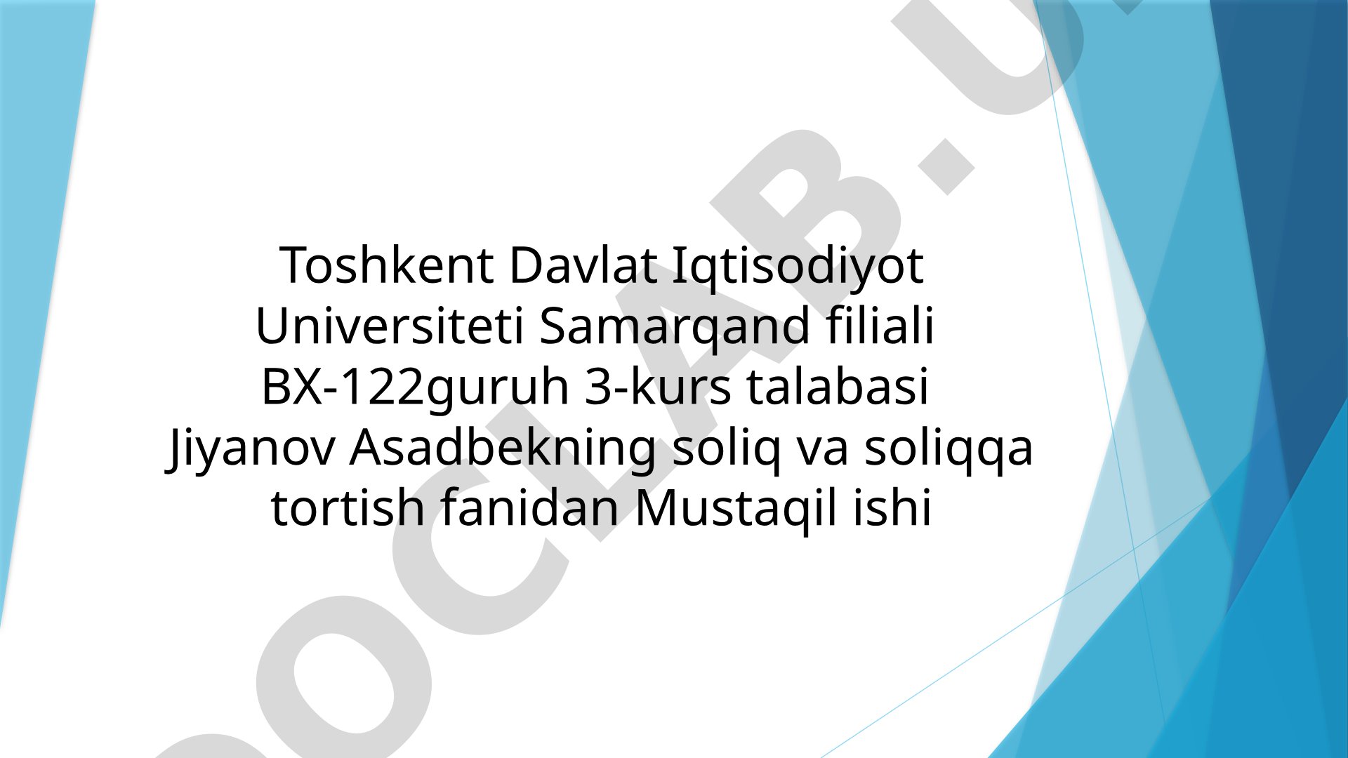 Janubiy Koreya soliq tizimi