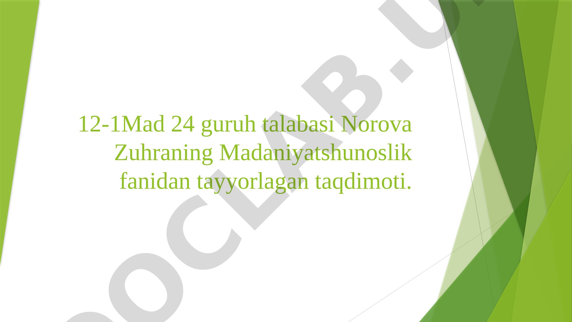 Neolit davri, uning inqilobi, dehqonchilik va chorvachilikning paydo bo'lishi haqida