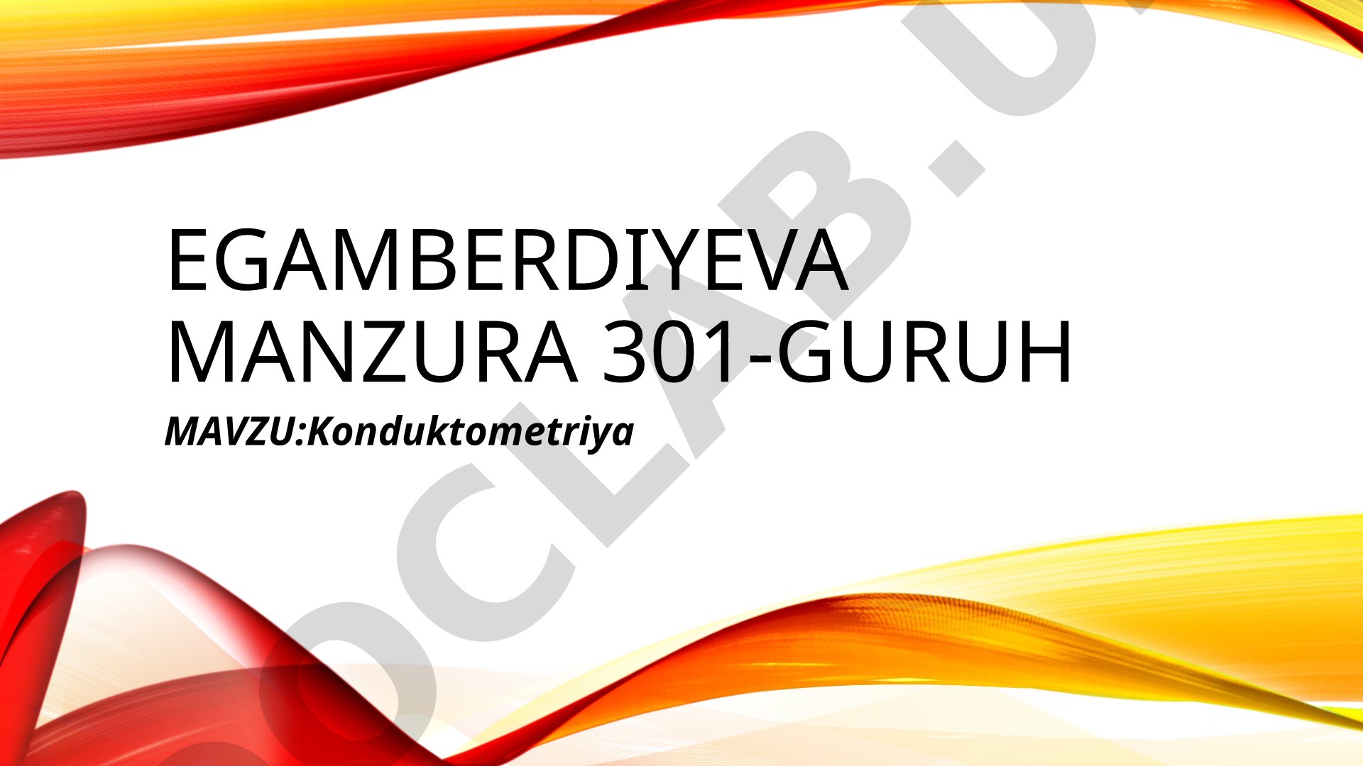 Konduktometriya